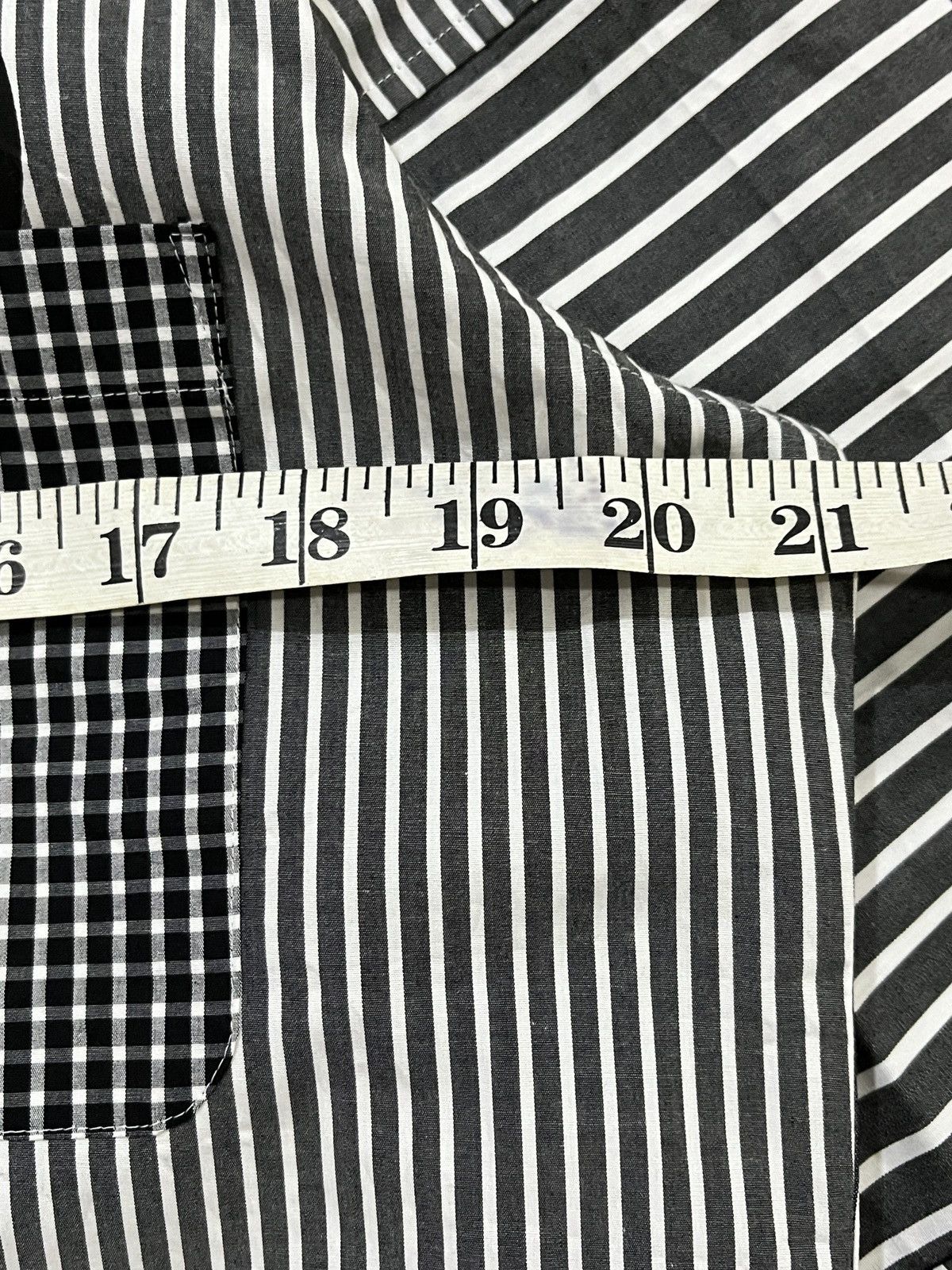 Jean Charles De Castelbajac × Vintage Vintage Castelbajac Button Up Shirt Patchwork Size US M / EU 48-50 / 2 - 12 Thumbnail
