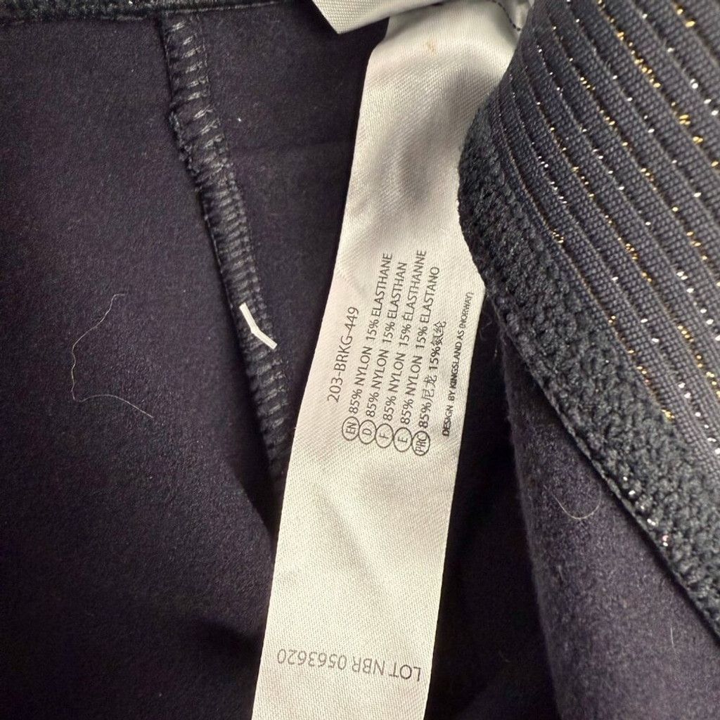 Kingsman Kingsland Katinka Winter Tight K-Grip Black Breeches Size XL Size 38" / US 16 / IT 52 - 10 Thumbnail