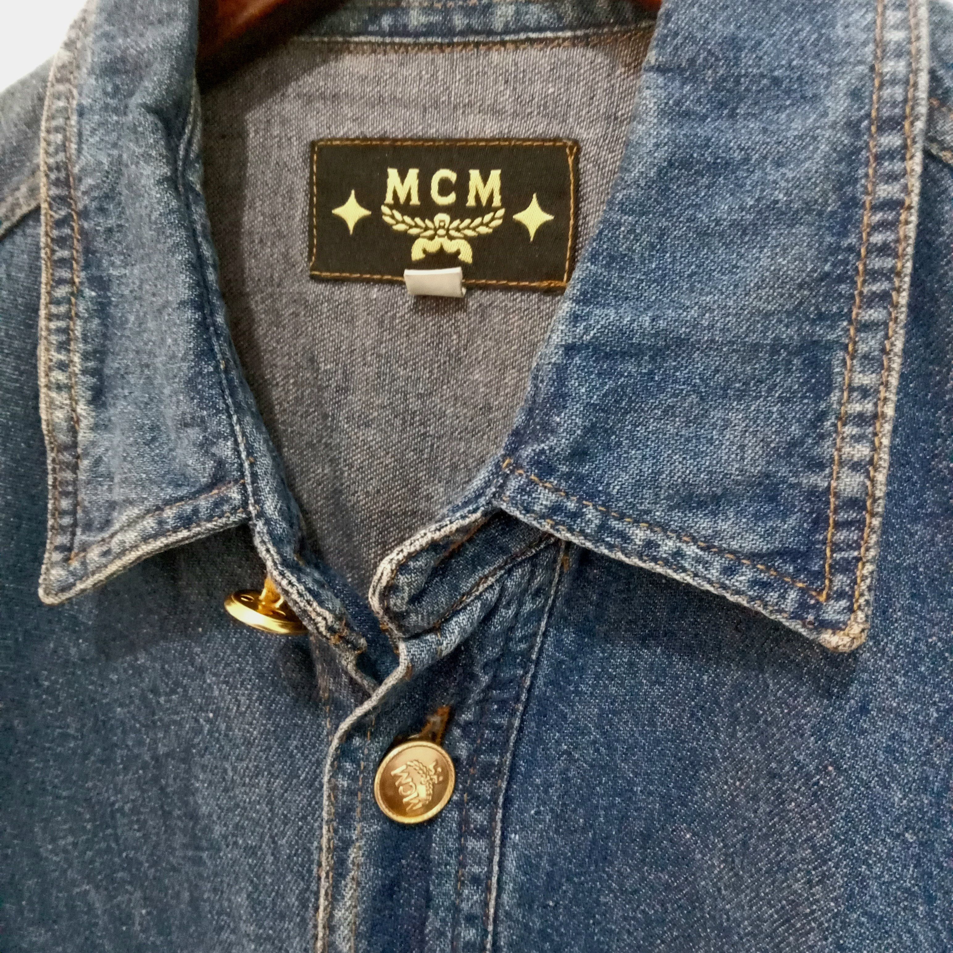 MCM × Vintage Vintage MCM denim shirt Size US L / EU 52-54 / 3 - 6 Thumbnail