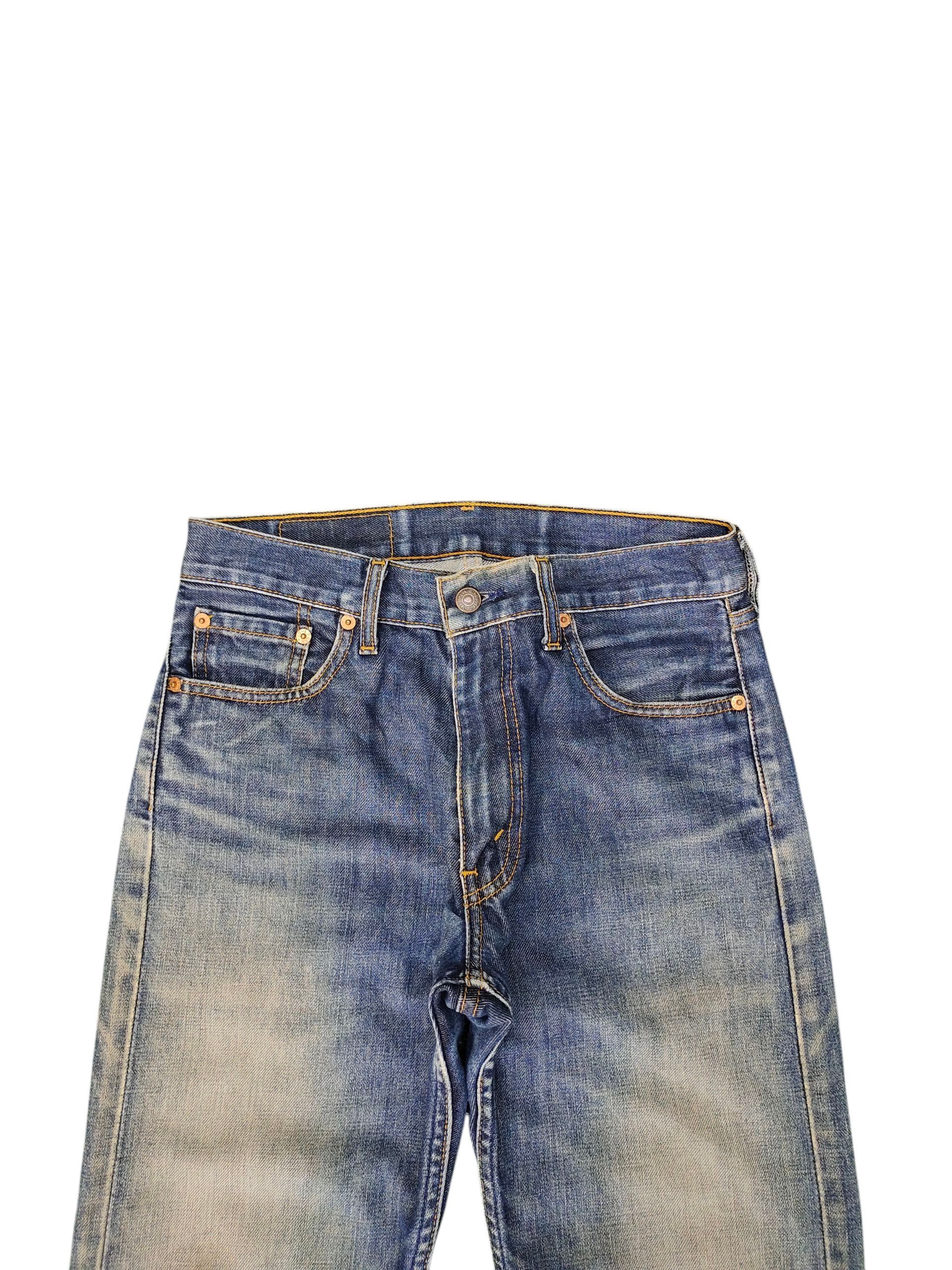 Levi's Vintage Clothing Vintage Levis 505 Clawmark Distress Faded Denim Jeans Size US 29 - 2 Thumbnail
