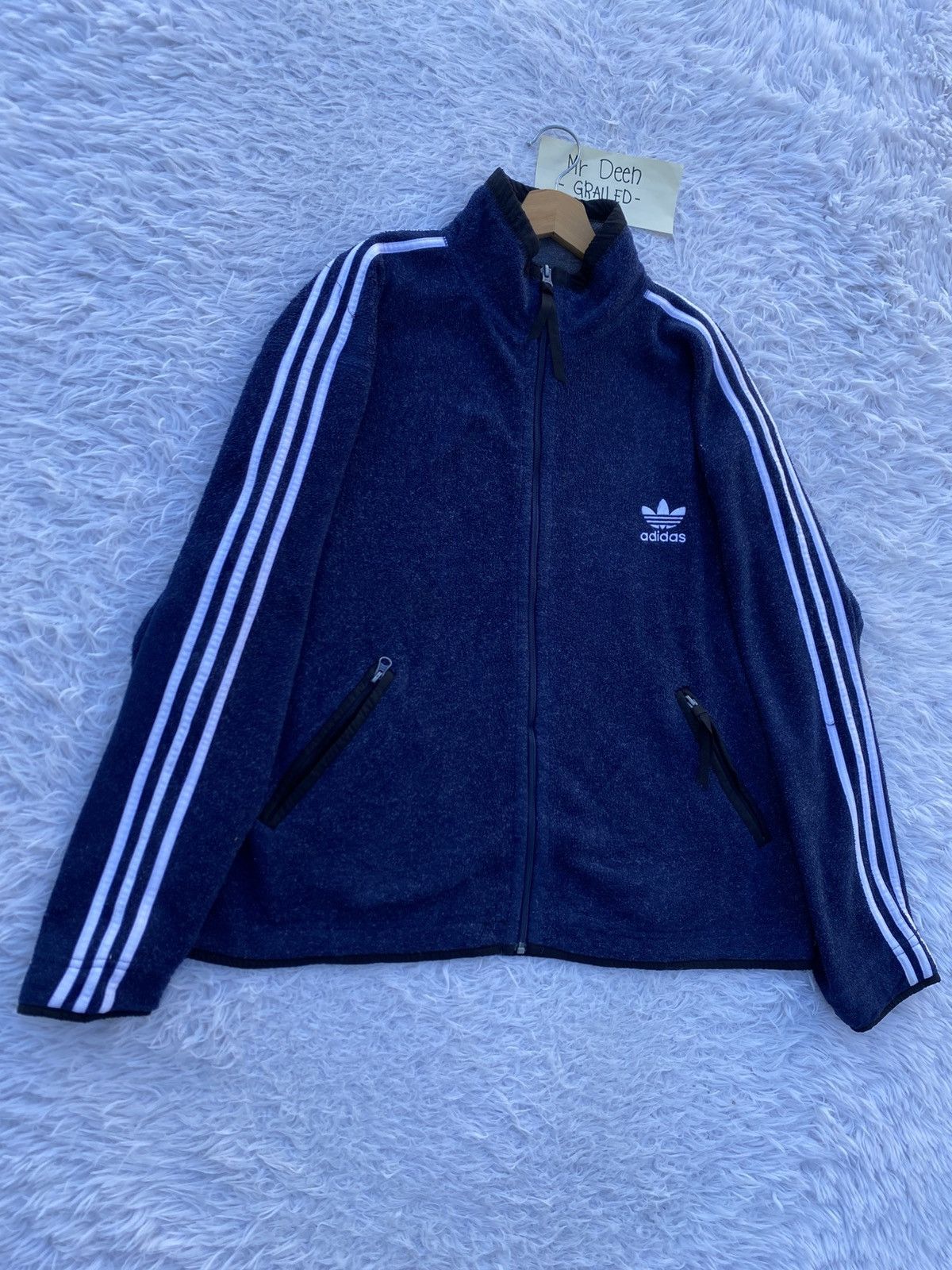 Adidas Rare ADIDAS Blue Sweater Size US L / EU 52-54 / 3 - 9 Thumbnail