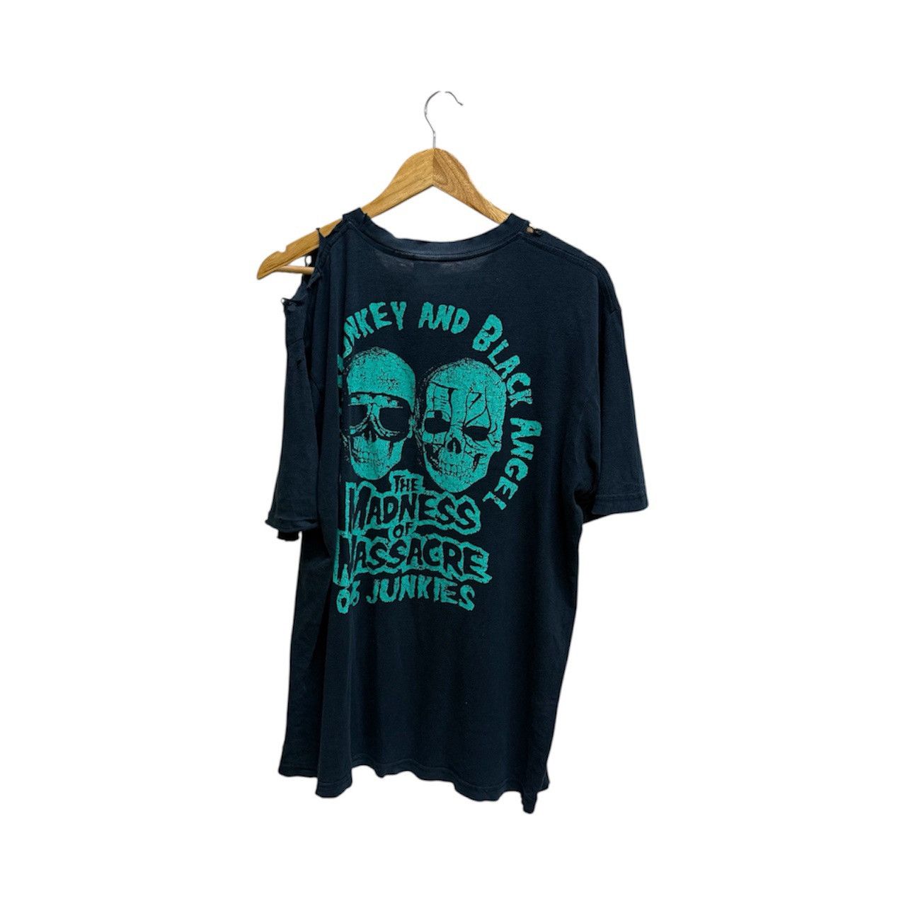 Vintage VINTAGE JUN KASAI EVIL MONKEY CRAZY’S PRO WRESLTLING TSHIRT Size US L / EU 52-54 / 3 - 2 Thumbnail
