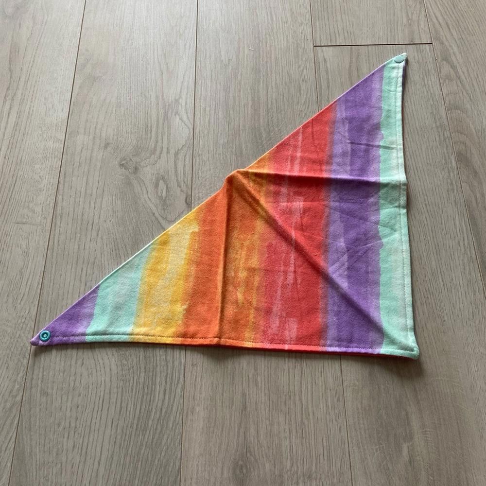 Designer Watercolor Dog Bandana Size ONE SIZE - 1 Thumbnail
