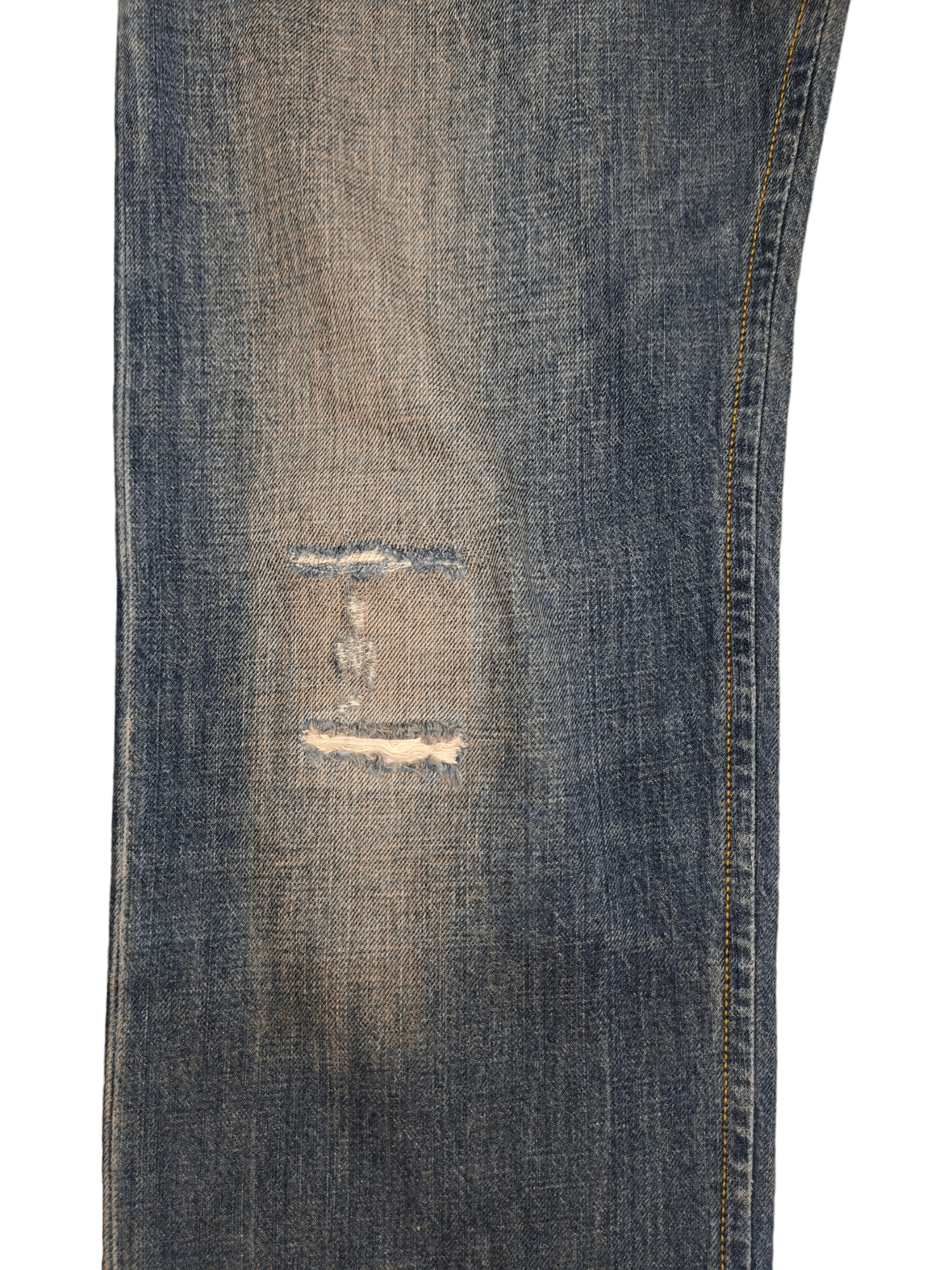 Adidas × Diesel Vintage Diesel X Adidas 'Adi-Poiak' 3D Pocket Distress Jeans Size US 32 / EU 48 - 12 Thumbnail