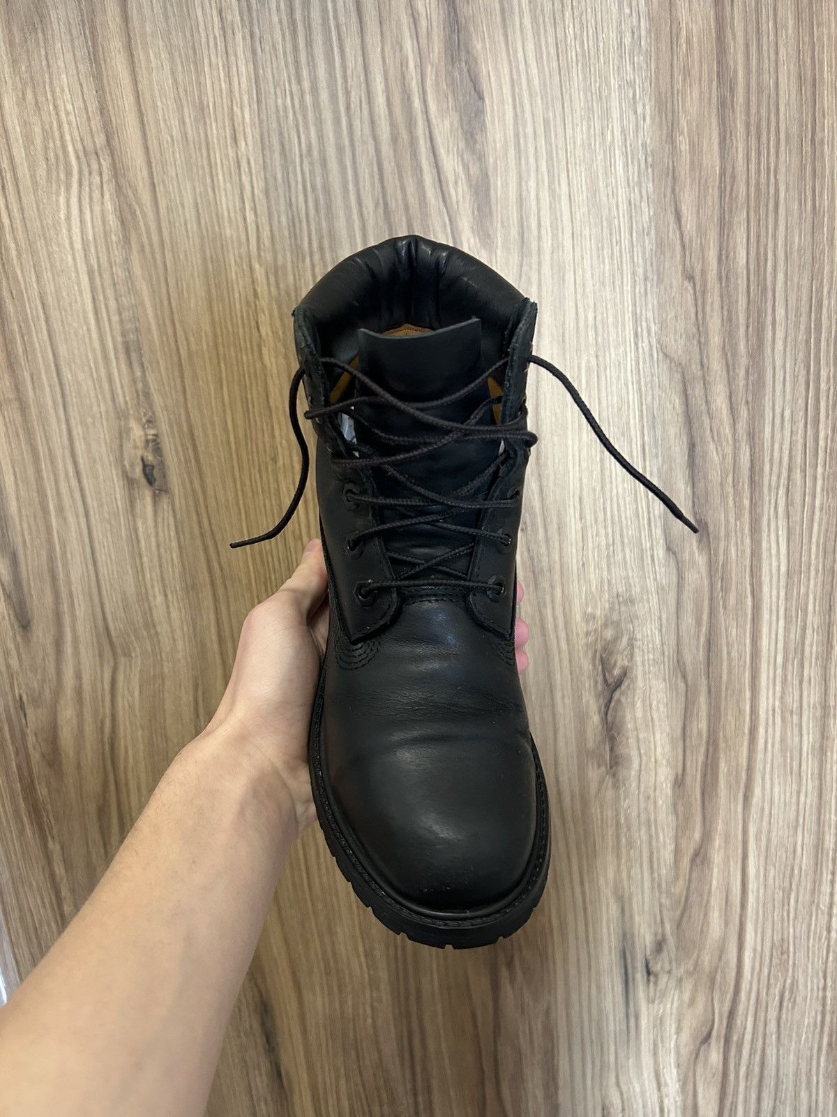 Timberland Black Timberland 6inch Boots Size US 7.5 / IT 37.5 - 5 Thumbnail