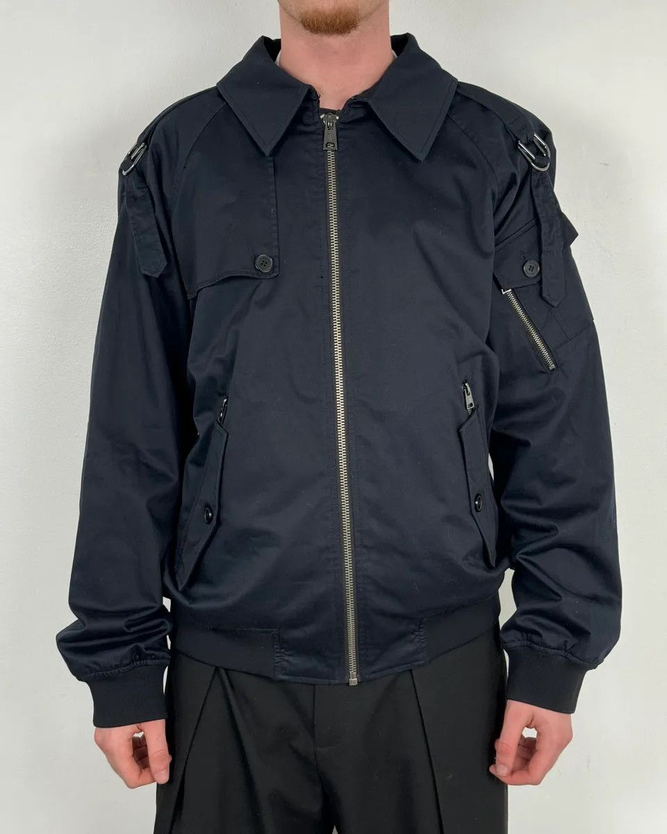 Versace 2000s Versace Black Classy Bondage Jacket Size US L / EU 52-54 / 3 - 2 Thumbnail