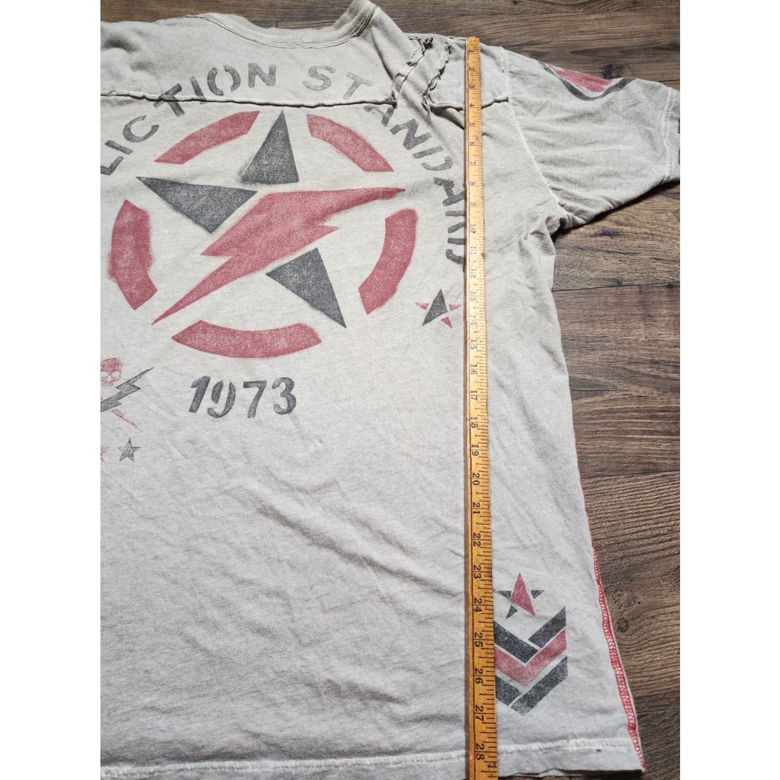 Affliction Affliction T-Shirt Mens 2XL Gray Short Sleeve Crew Neck American Print Size US XXL / EU 58 / 5 - 3 Thumbnail
