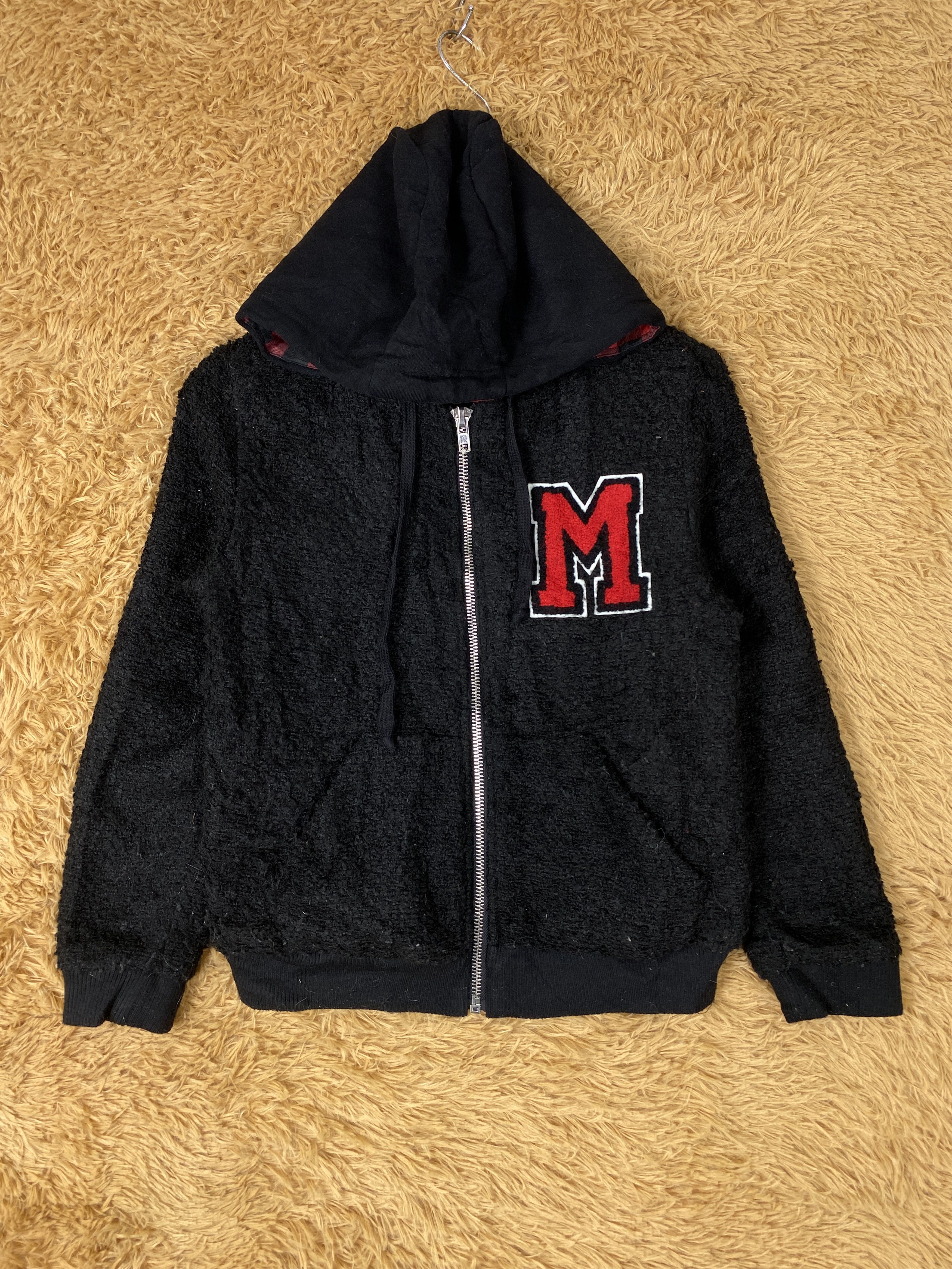 Forever 21 × Vintage Vintage Forever 21 Hoodie Wool Jacket Size S / US 4 / IT 40 - 1 Thumbnail