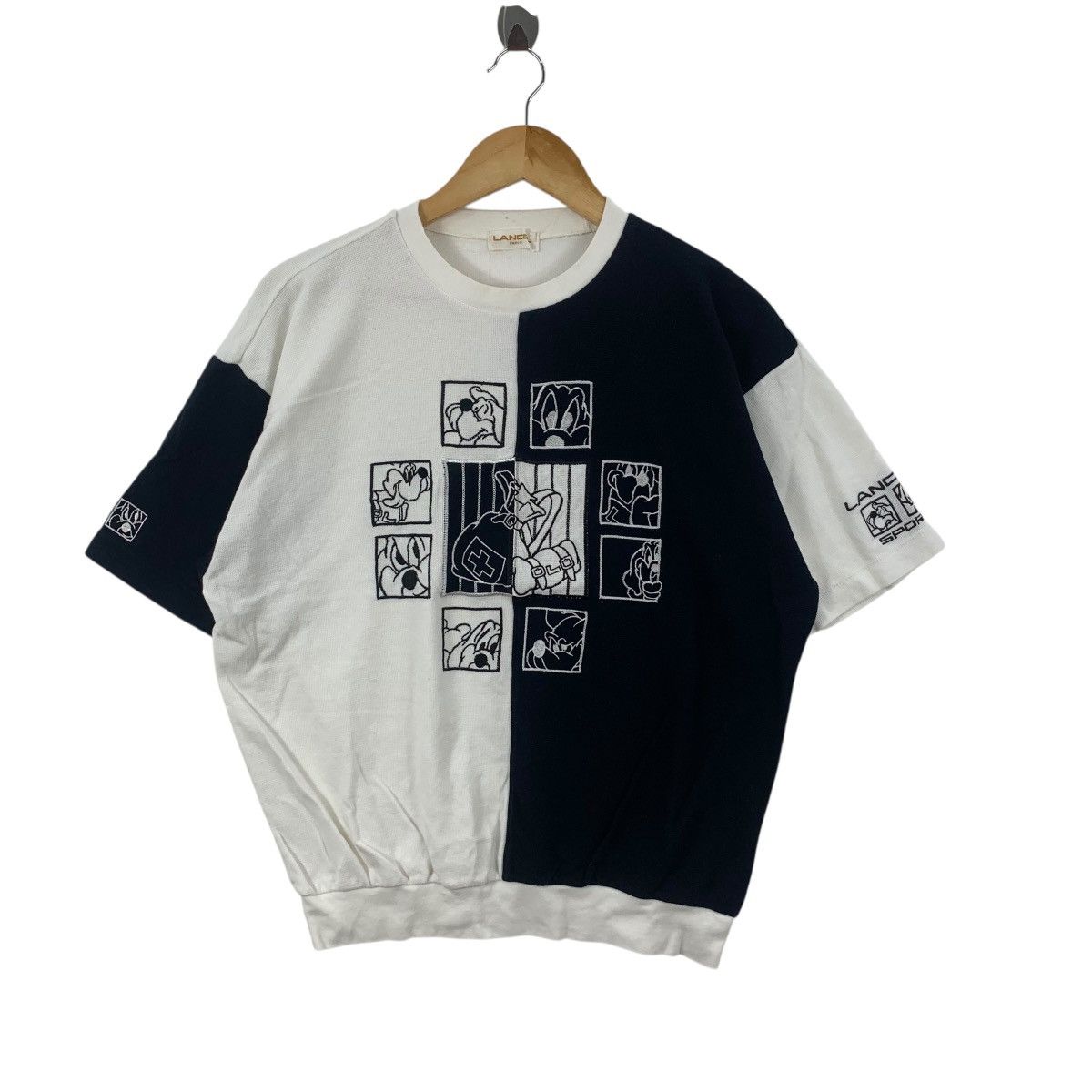 Lancel Vintage LANCEL PARIS SPORT Cartoon Embroidered Sweatshirt Size M / US 6-8 / IT 42-44 - 4 Thumbnail