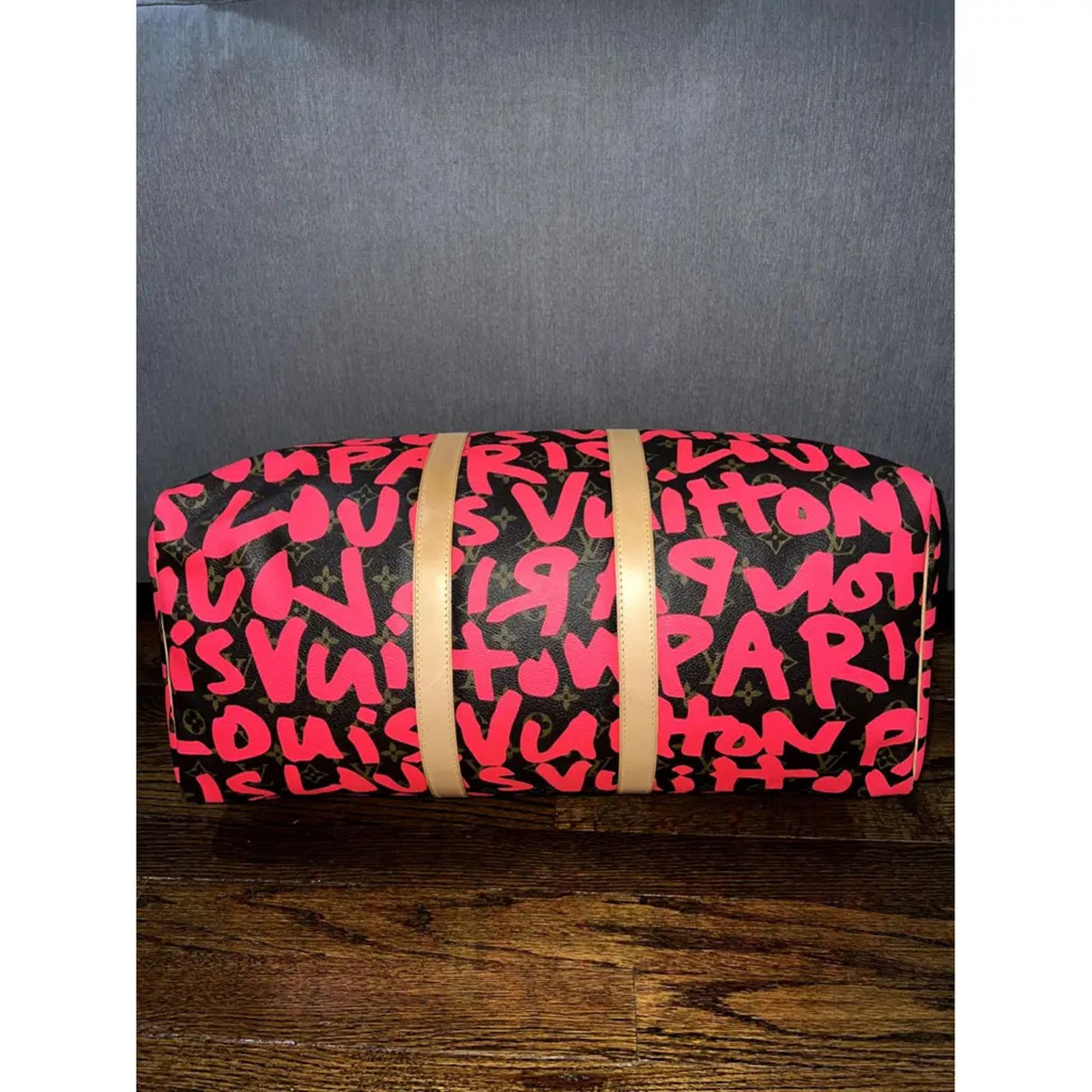 Louis Vuitton Louis Vuitton Keepall Graffiti Pink Jacobs Travel Bag Size ONE SIZE - 12 Thumbnail