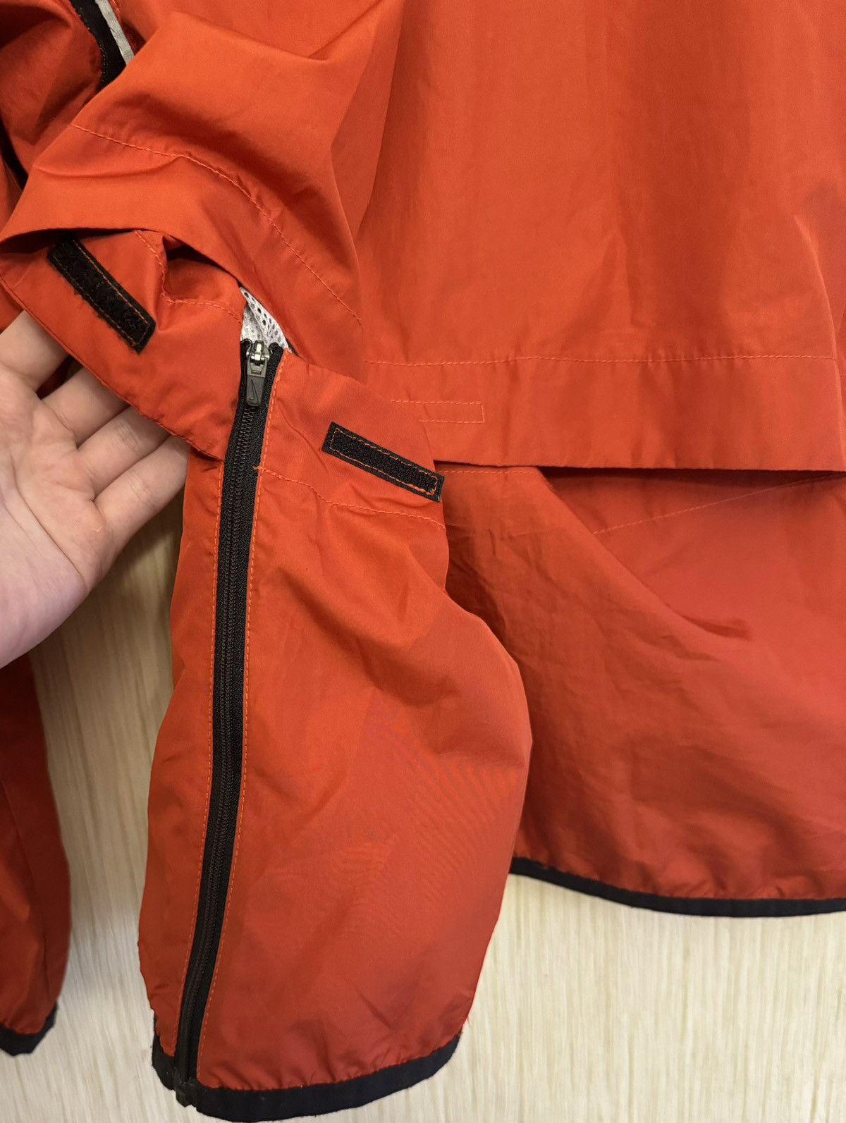 Nike × Vintage Nike vintage track jacket orange swoosh Size US M / EU 48-50 / 2 - 10 Thumbnail