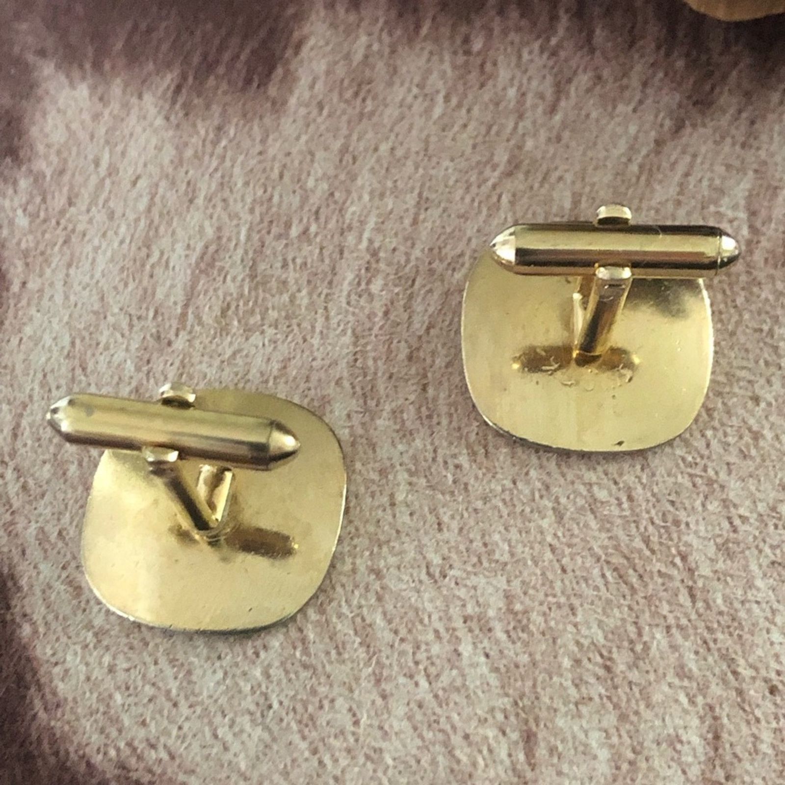Vintage Vintage men’s Swank etched gold cuff links Size ONE SIZE - 3 Thumbnail