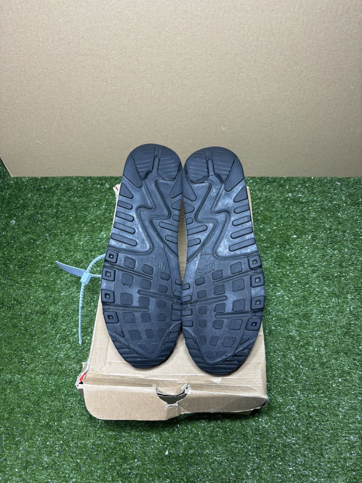 Off-White Nike air max 90 offwhite black Size US 10 / EU 43 - 9 Thumbnail