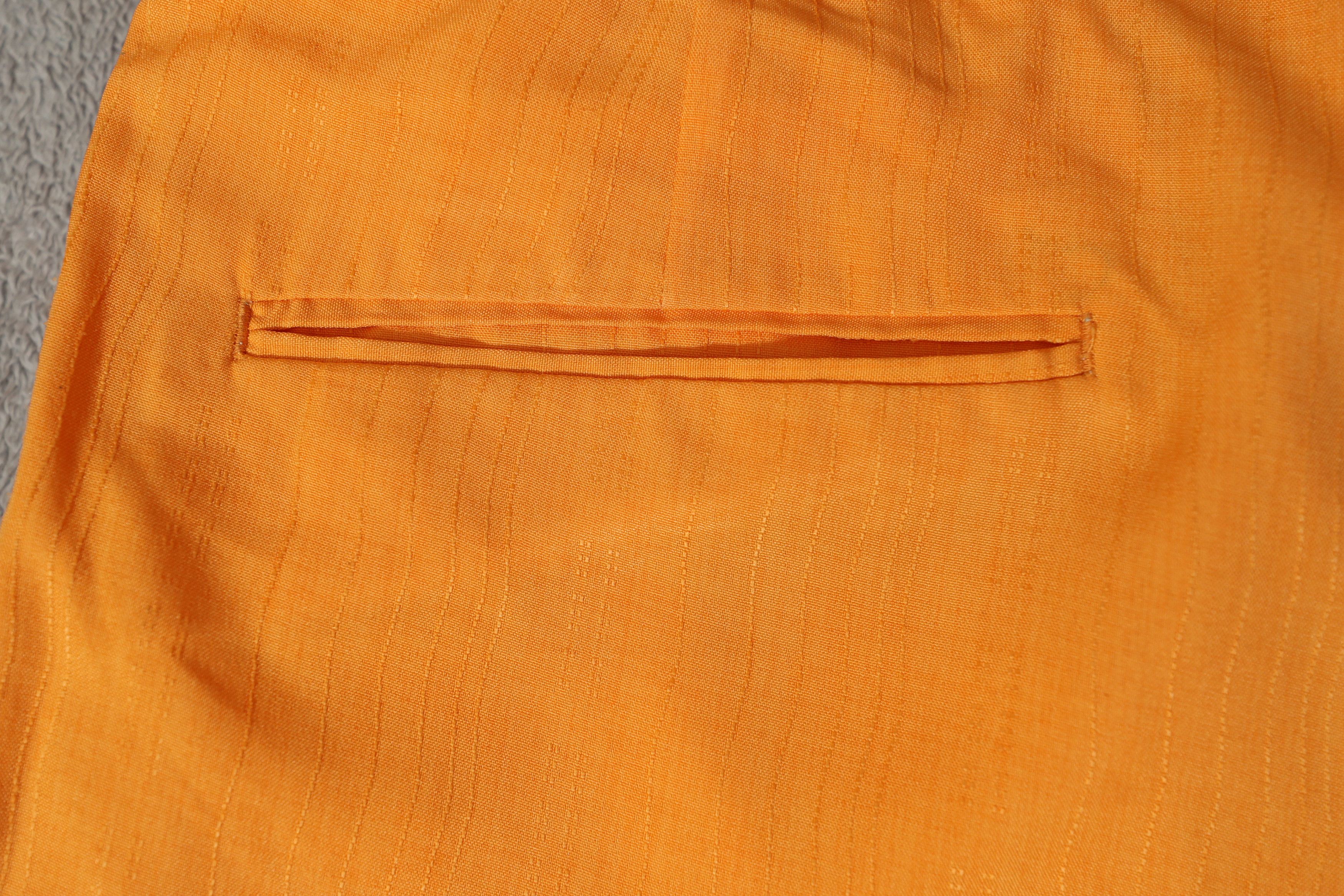 Other Il Canto Vintage Italian Orange Dress Pants (40) Size US 40 / EU 56 - 12 Thumbnail