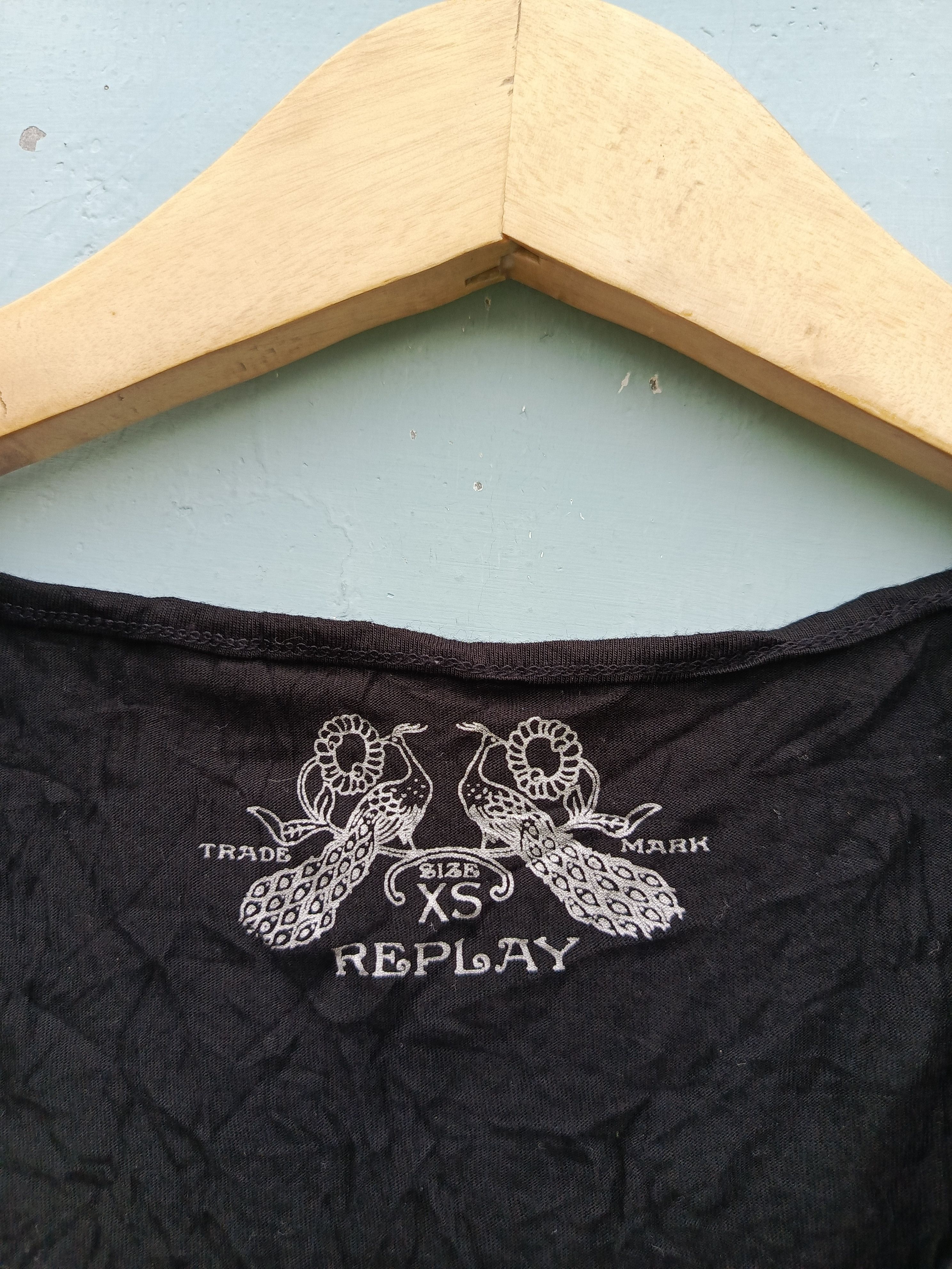 Japanese Brand Replay ros print sleeveless t-shirts Size XS / US 0-2 / IT 36-38 - 9 Thumbnail