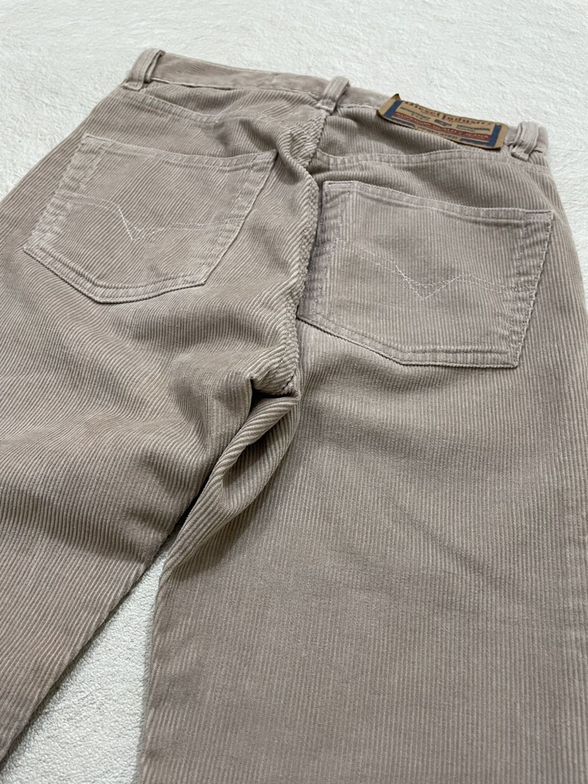 Diesel Diesel Industry Corduroy Pants 2000s Style Buttonfly Size 26" / US 2 / IT 38 - 8 Thumbnail