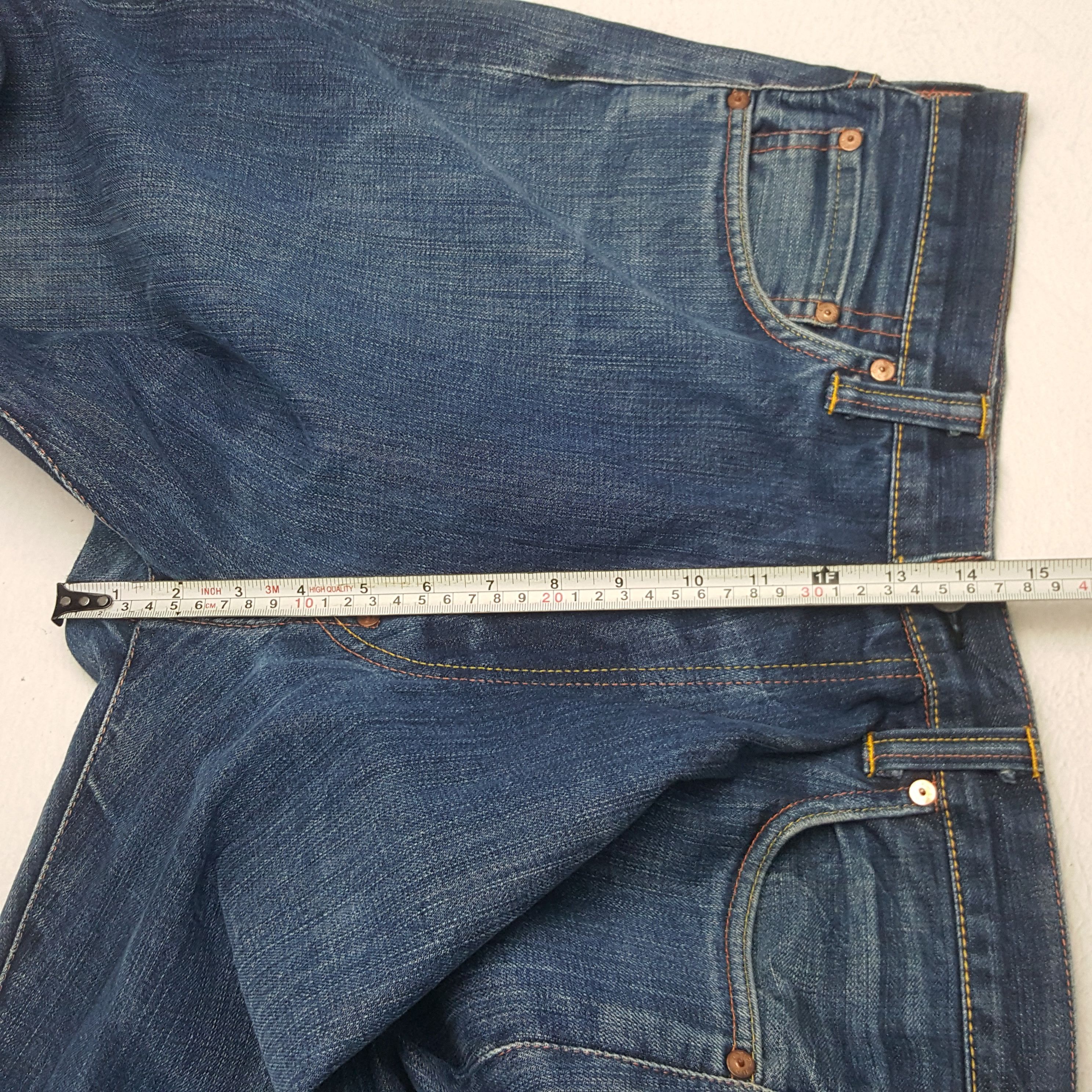 Evisu × Vintage Vintage Evisu Japan Custom Rare Daicock Denim Jeans Size US 32 / EU 48 - 8 Thumbnail