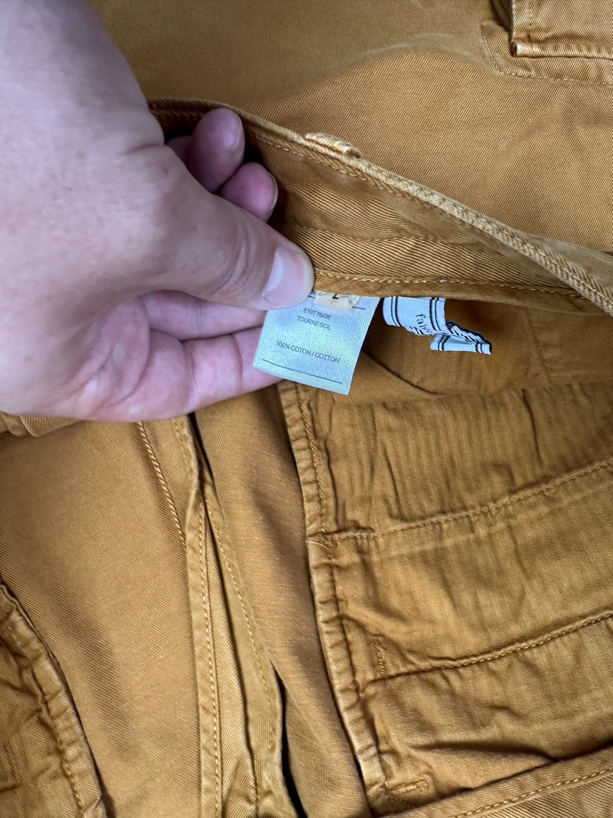 AMI Ami Luxury Vintage Cargo Shorts Small Logo Size US 34 / EU 50 - 8 Thumbnail