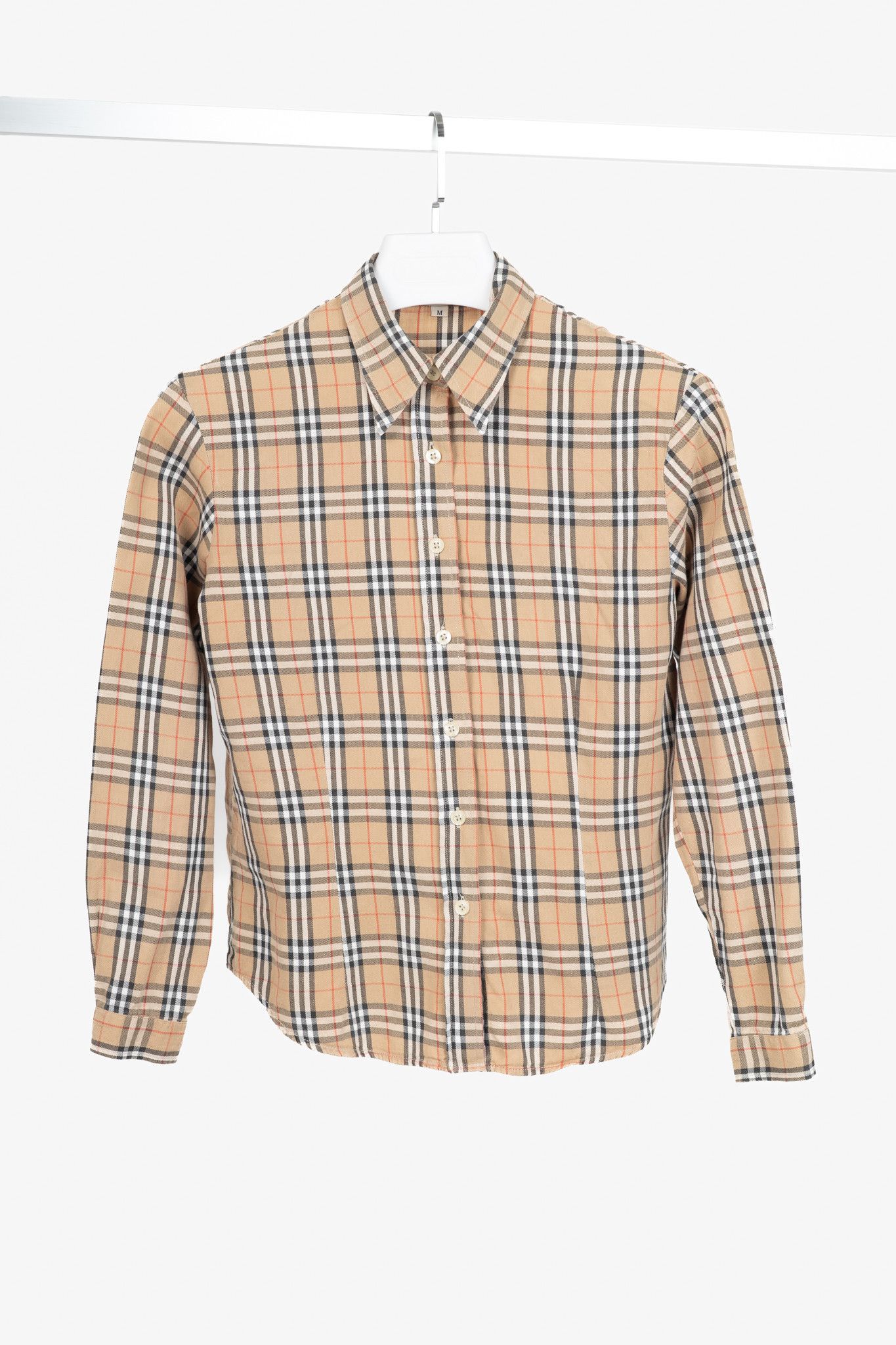 Burberry Burberry Vintage House Check Cotton-Flannel Buttoned Shirt Size M / US 6-8 / IT 42-44 - 1 Thumbnail