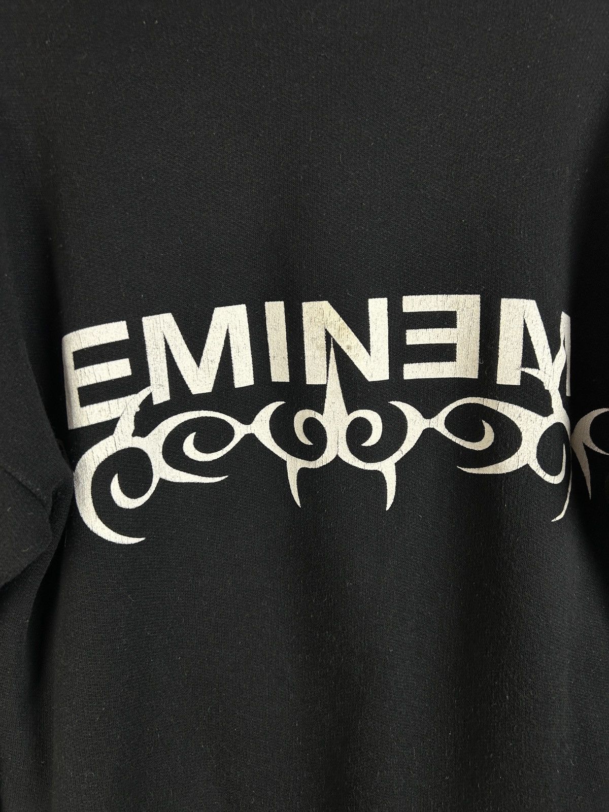 Band Tees 00s Vintage Eminem Chainsaw 2001 Marshall Matters Rap Hoodie Size US S / EU 44-46 / 1 - 6 Thumbnail