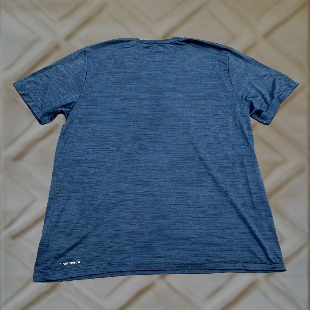 Reebok Reebok Speedwick Active T-Shirt Mens M Blue Crew Neck Short Sleeve Tee Top Size US M / EU 48-50 / 2 - 1 Thumbnail