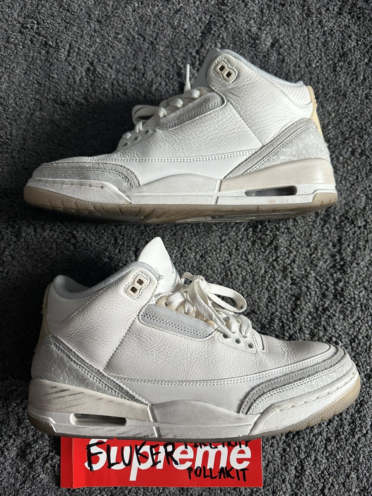 Jordan Brand Air Jordan 3 Retro Craft "Ivory" - NO BOX Size US 10 / EU 43 - 2 Thumbnail