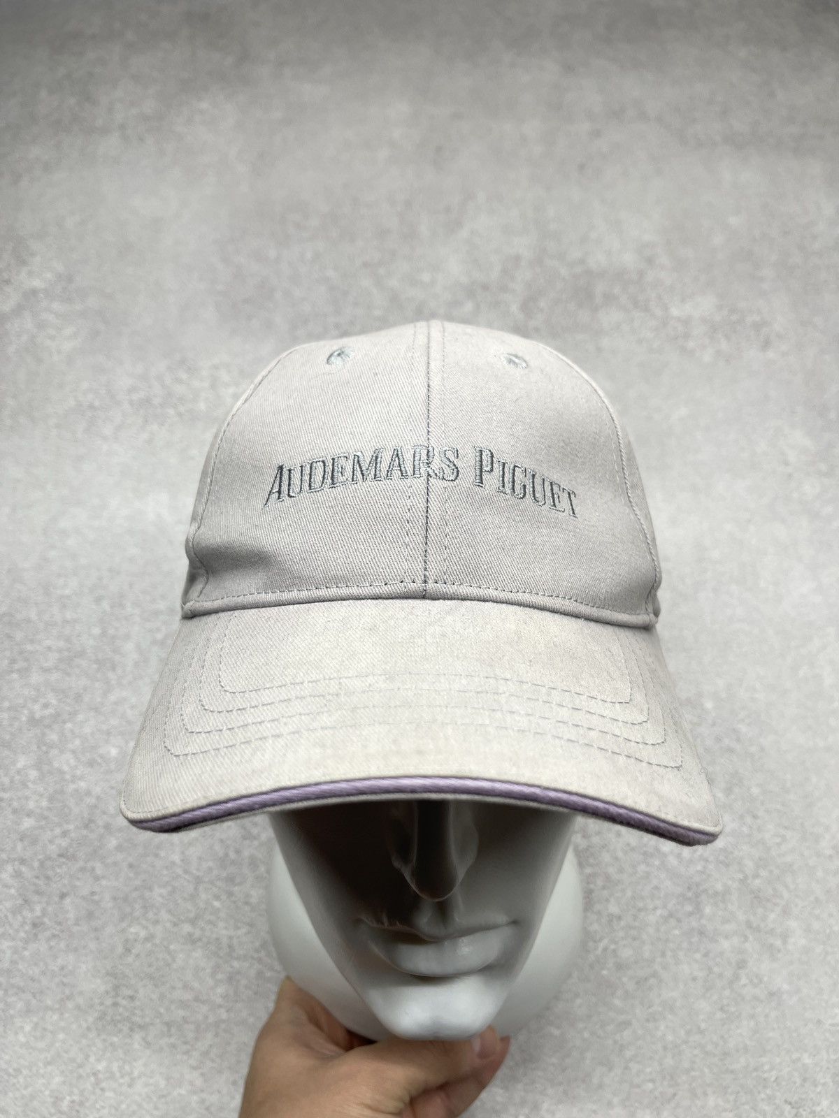 Audemars Piguet Audemars Piguet Novelty Limited AP Logo Cap Strapback Grey Size ONE SIZE - 2 Thumbnail