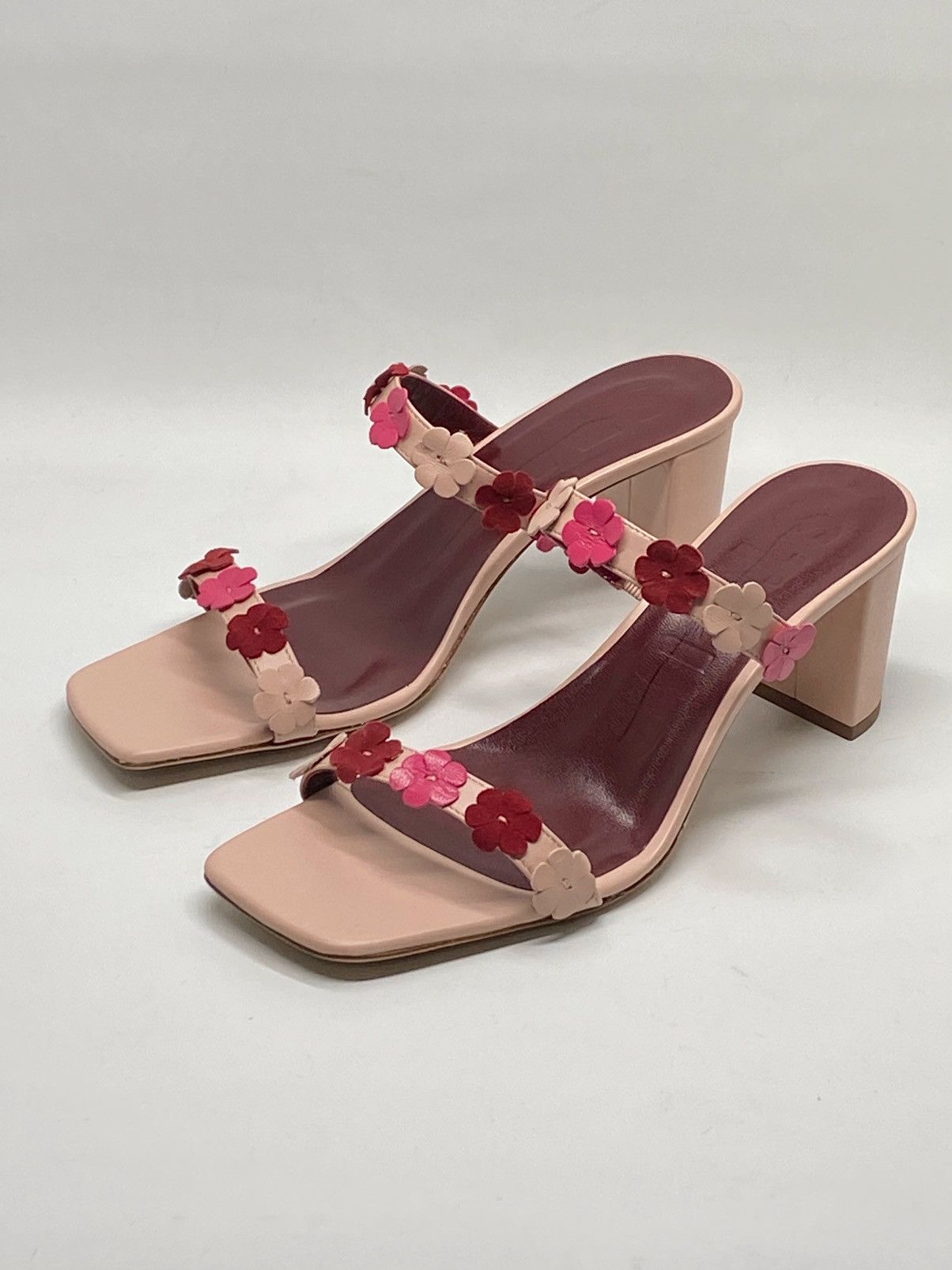 Staud STAUD Floral Leather Sandals size 36.5 Size US 6.5 / IT 36.5 - 1 Thumbnail