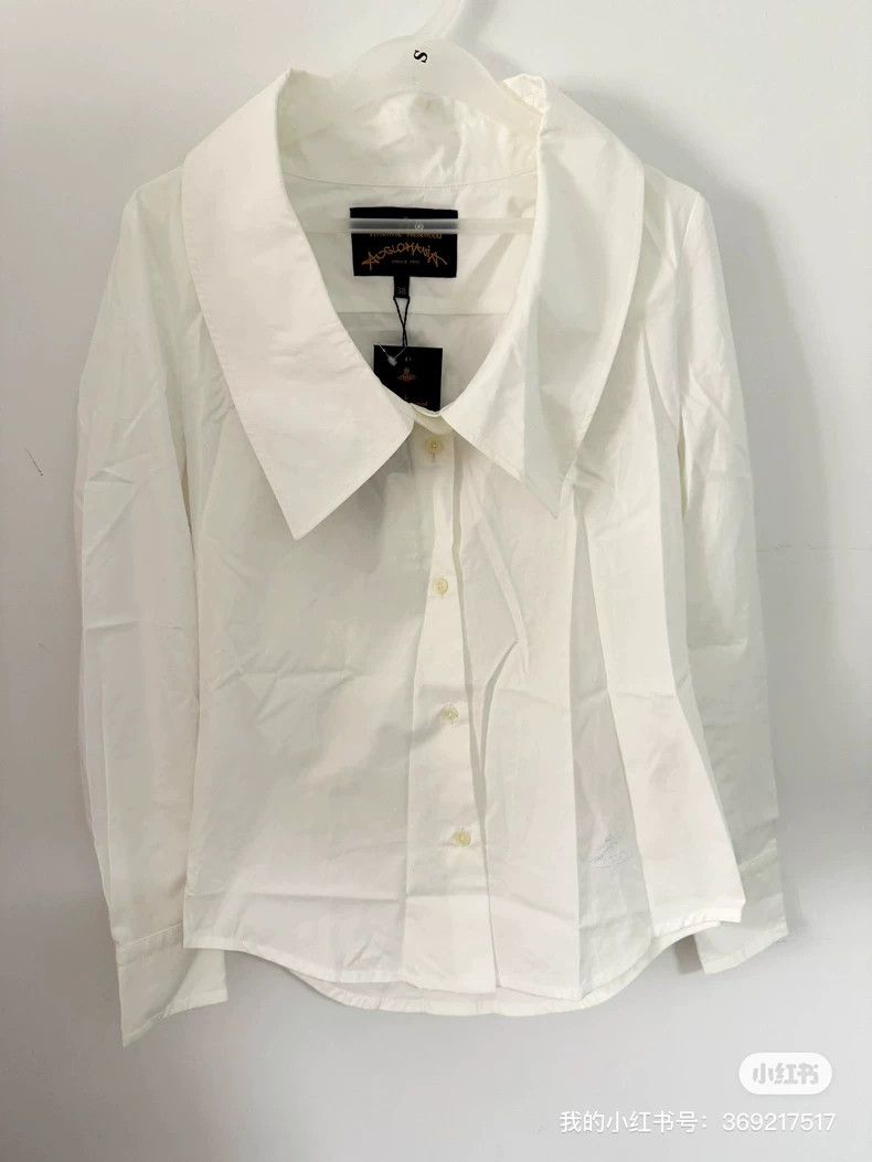 Vivienne Westwood size38 Medium old white shirt belt