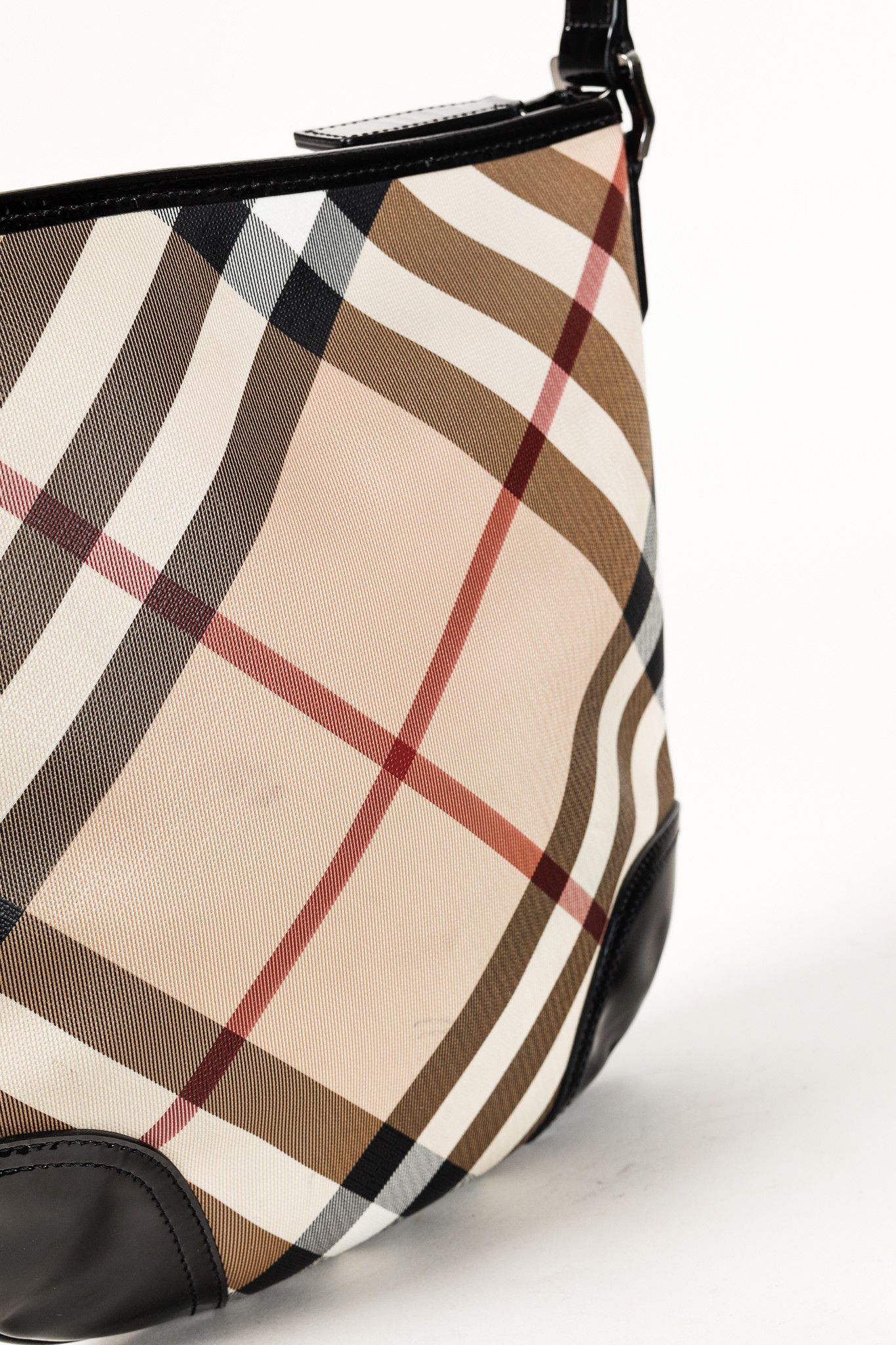 Burberry Burberry Dryden SuperNova Check Canvas Crossbody Bag Size ONE SIZE - 9 Thumbnail