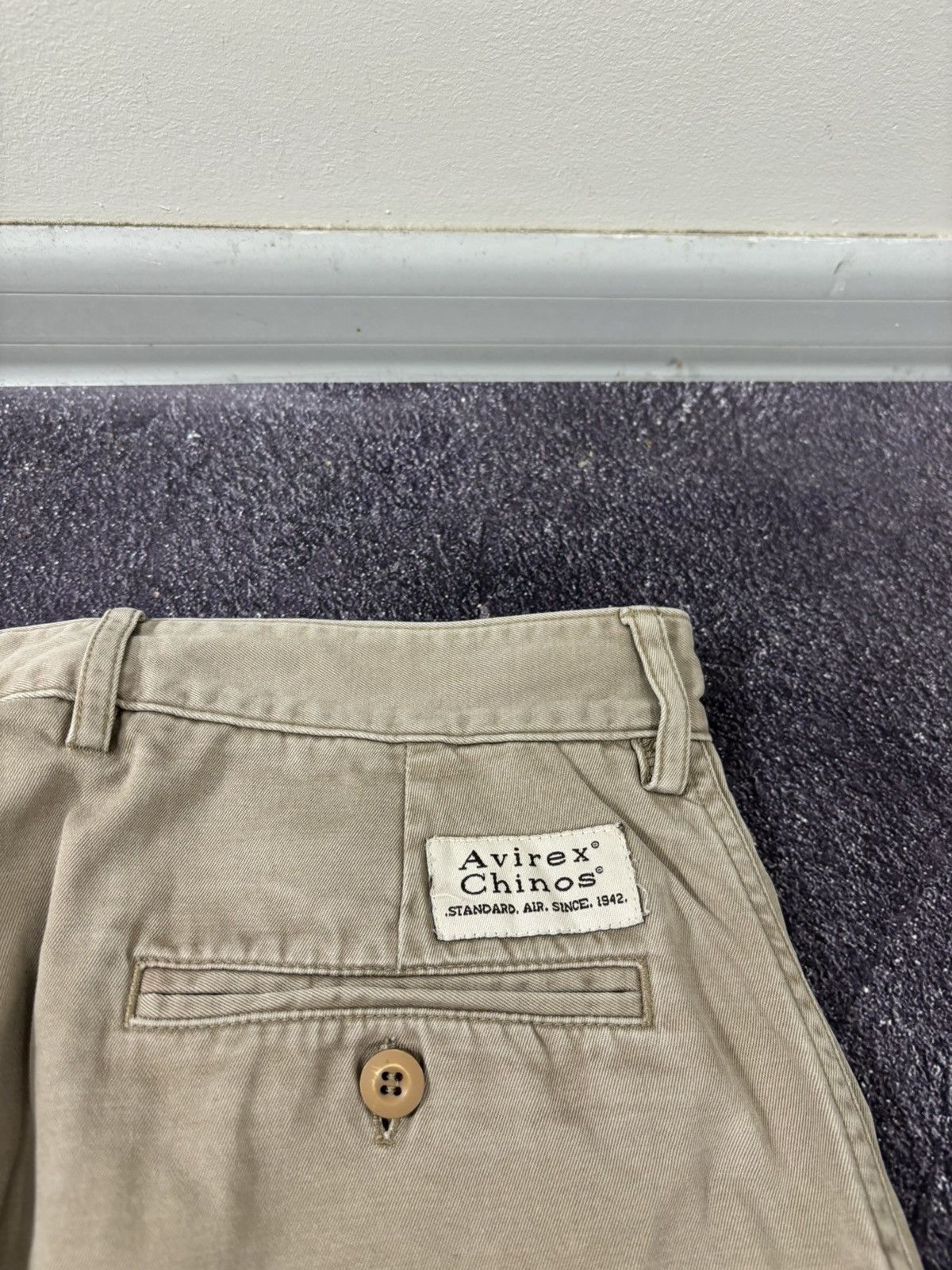 Avirex Vintage Avirex USA Utility Military Hype Beige Chino Pants Size US 34 / EU 50 - 10 Thumbnail
