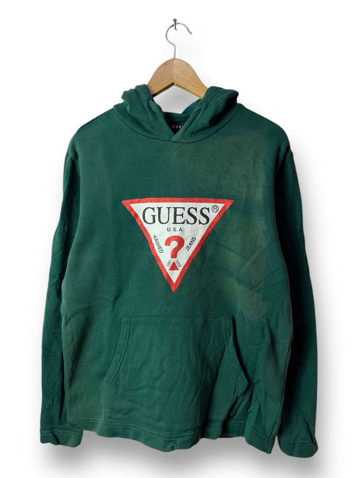 Guess 🔥Guess Big Logo Sweatshirt Hoodie Pullover Size US M / EU 48-50 / 2 - 1 Thumbnail