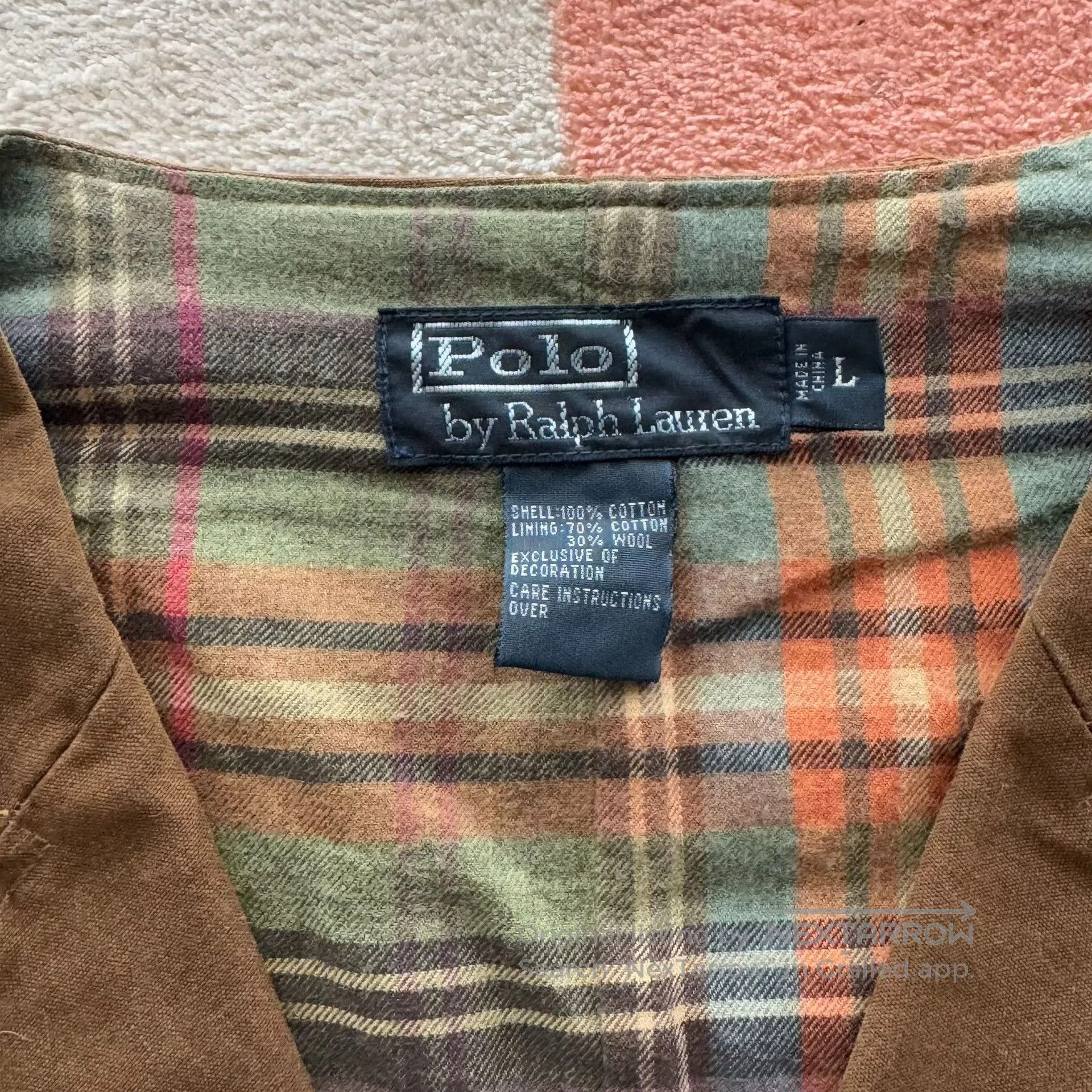 Polo Ralph Lauren Ralph Lauren Waxed Canvas Vest. Size US L / EU 52-54 / 3 - 3 Thumbnail