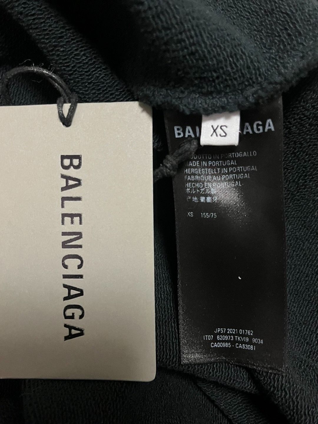 Balenciaga Balenciaga worn-out holed embroidered cola logo hoodie 2501 Size US XS / EU 42 / 0 - 4 Thumbnail