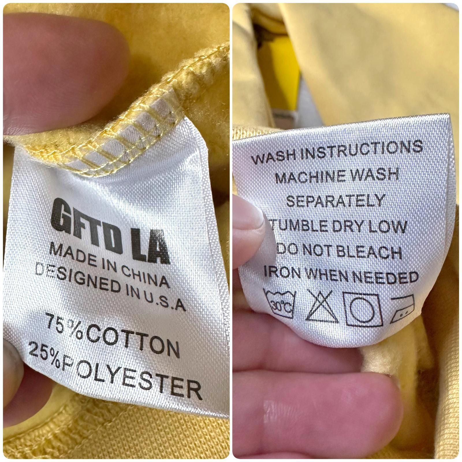Other NWT GFTD LA Gifted Academy Yellow Pullover Hoodie Men’s S Size US S / EU 44-46 / 1 - 7 Thumbnail