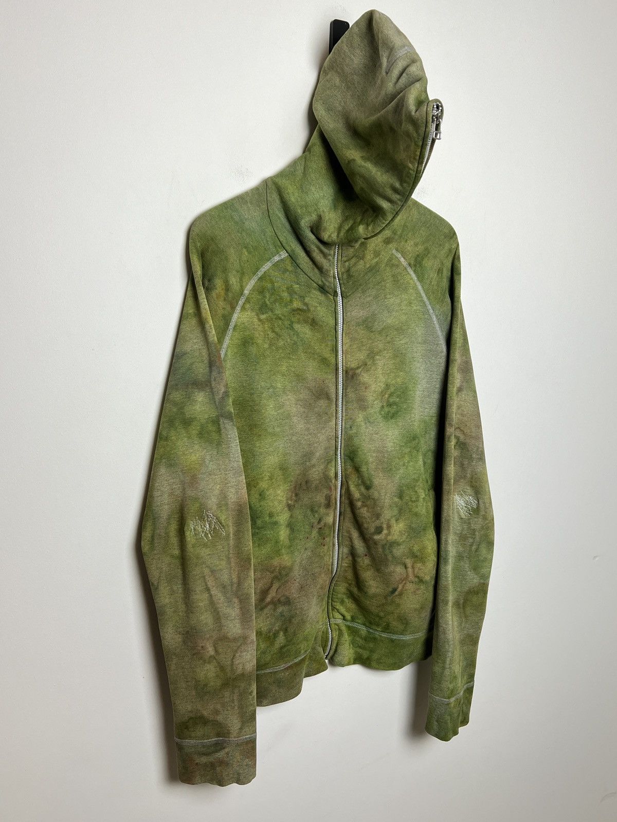 Acne Studios acne studios y2k swamp camo custom tie dye gimp hoodie Size US L / EU 52-54 / 3 - 6 Thumbnail