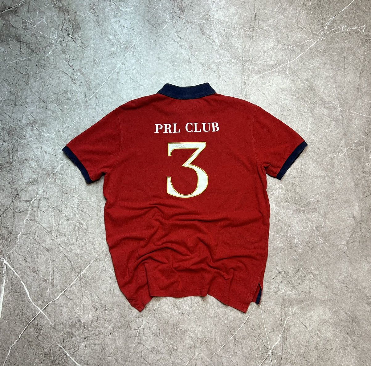 Polo Ralph Lauren × Vintage Vintage Polo Ralph Lauren big logo rugby polo shirt 90's Size US L / EU 52-54 / 3 - 2 Thumbnail