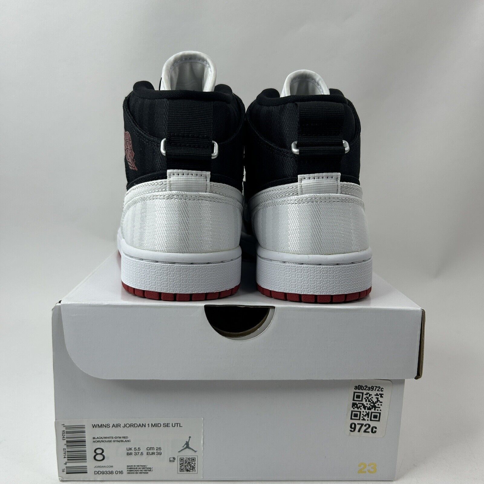 Nike Nike Air Jordan 1 Mid SE WMNS “Utility/Black Gym Red” 2024 Size US 8 / IT 38 - 4 Thumbnail