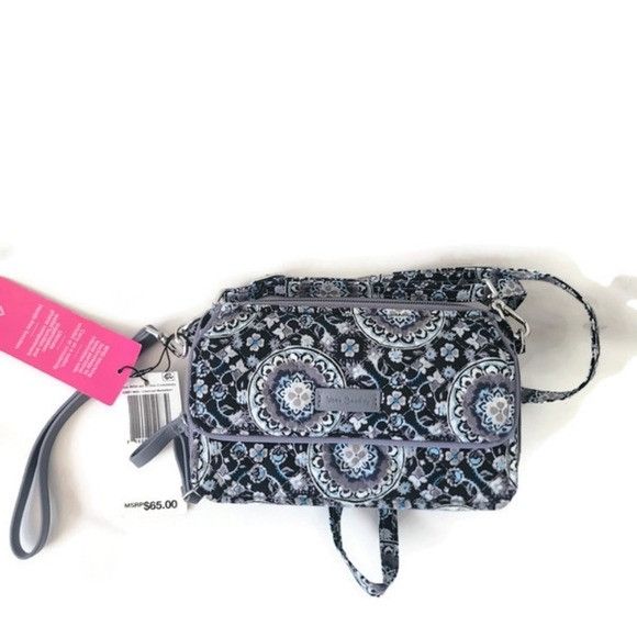 Vera Bradley Vera Bradley Women's Cotton All in One Crossbody Purse with Size ONE SIZE - 3 Thumbnail