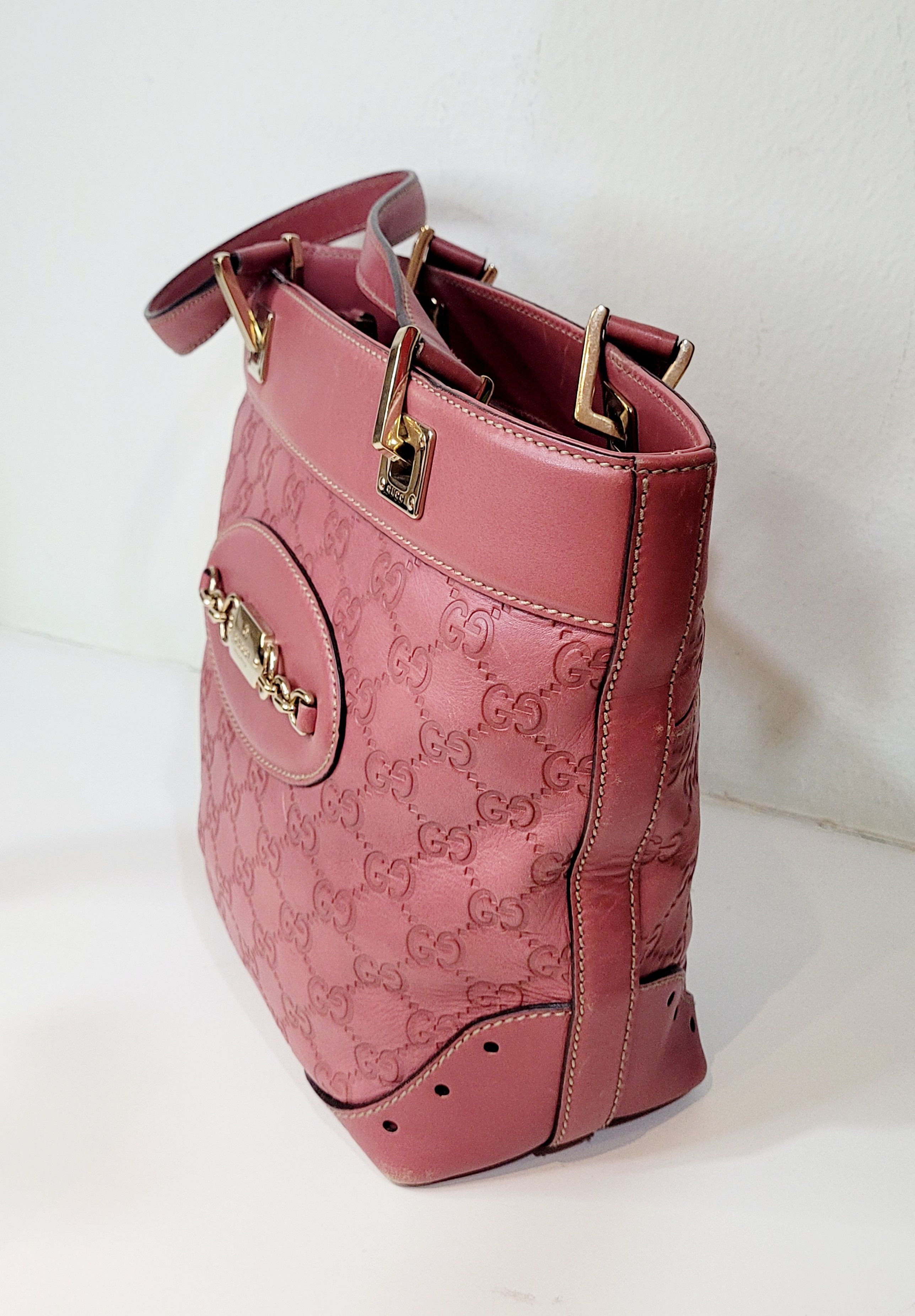 Gucci Gucci GG Guccissima Punch Tote Handbag 145994 Size ONE SIZE - 3 Thumbnail