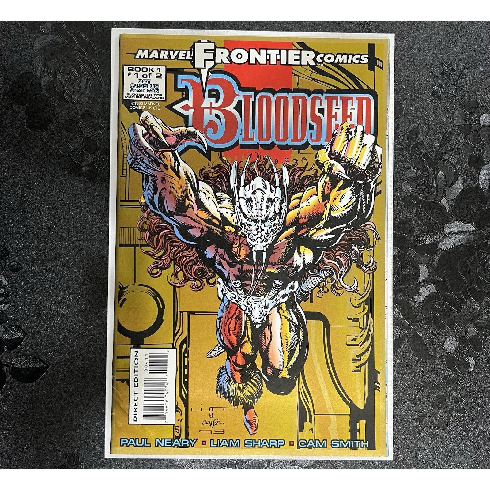 Marvel Comics Bloodseed Book 1 # 1 of 2 1993 UK Marvel Frontier Comics Size ONE SIZE - 1 Thumbnail