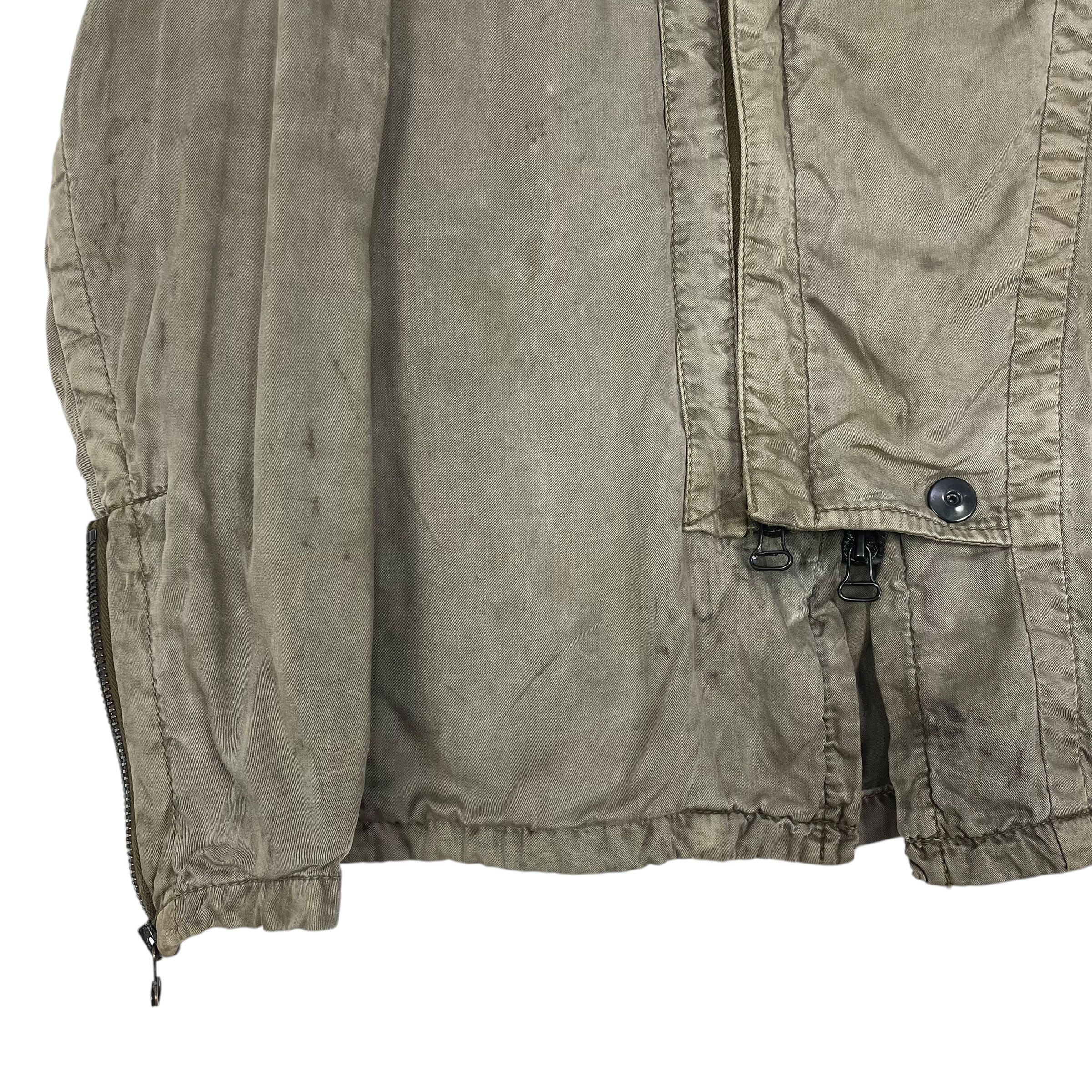 Yohji Yamamoto Yohji Yamamoto A/W 2012 Asymmetric Zip Napoleon Jacket Size US L / EU 52-54 / 3 - 4 Thumbnail
