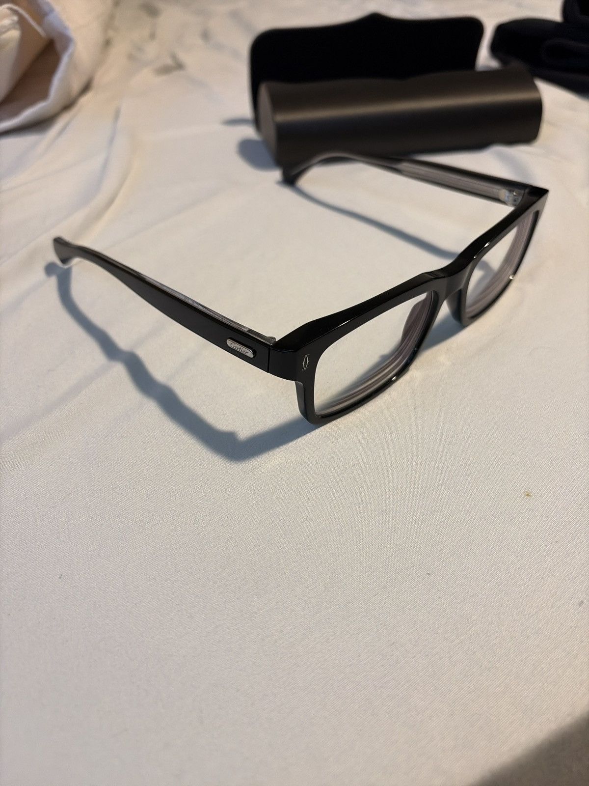 Cartier Cartier Rectangle Glasses Size ONE SIZE - 3 Thumbnail