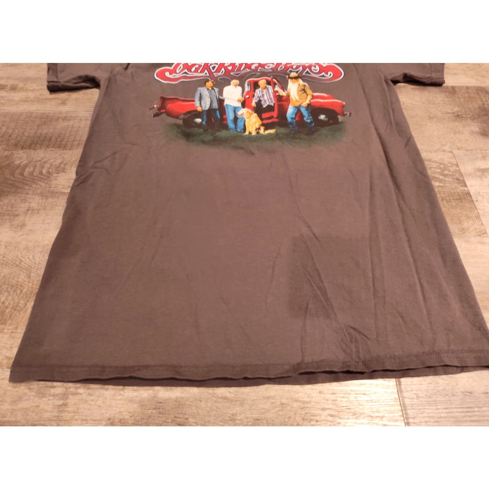 Gildan GILDAN The Oak Ridge Boys Celebration Tour T-Shirt Grayish Brown Men Medium Graphic Print Music Band Size US M / EU 48-50 / 2 - 7 Thumbnail