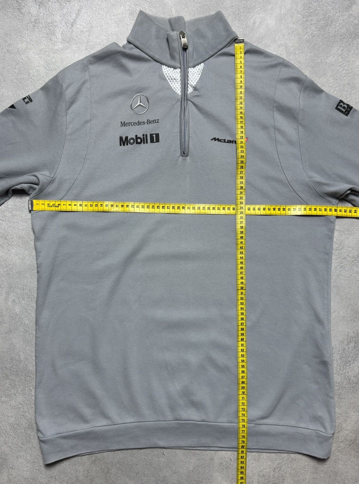Mercedes-Benz Mercedes Benz McLaren F1 Racing Team 1/4 Zip Sweater Size US XXL / EU 58 / 5 - 15 Thumbnail