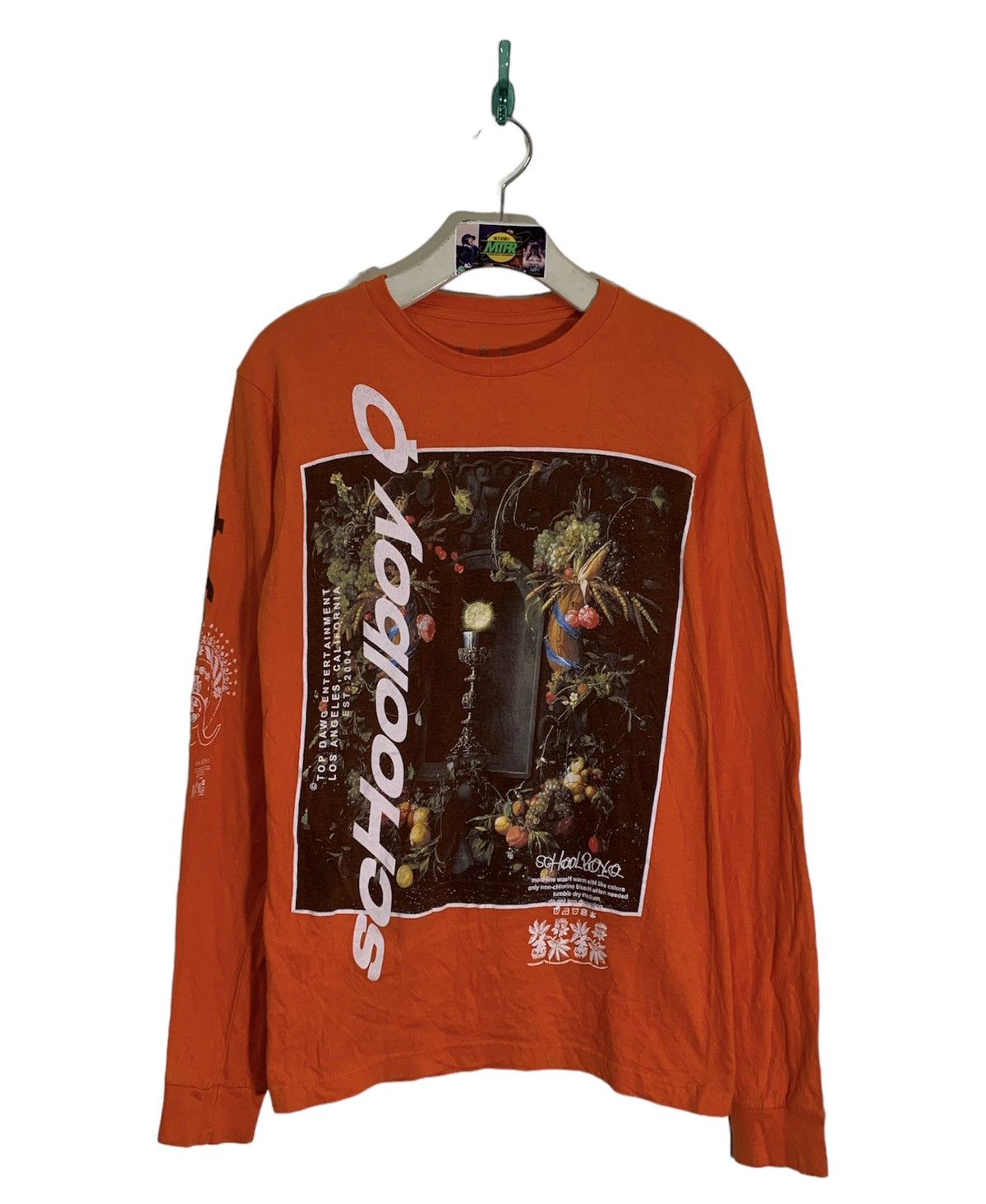 ScHoolboy Q Top Dawg Entertaiment LA california tshirt
