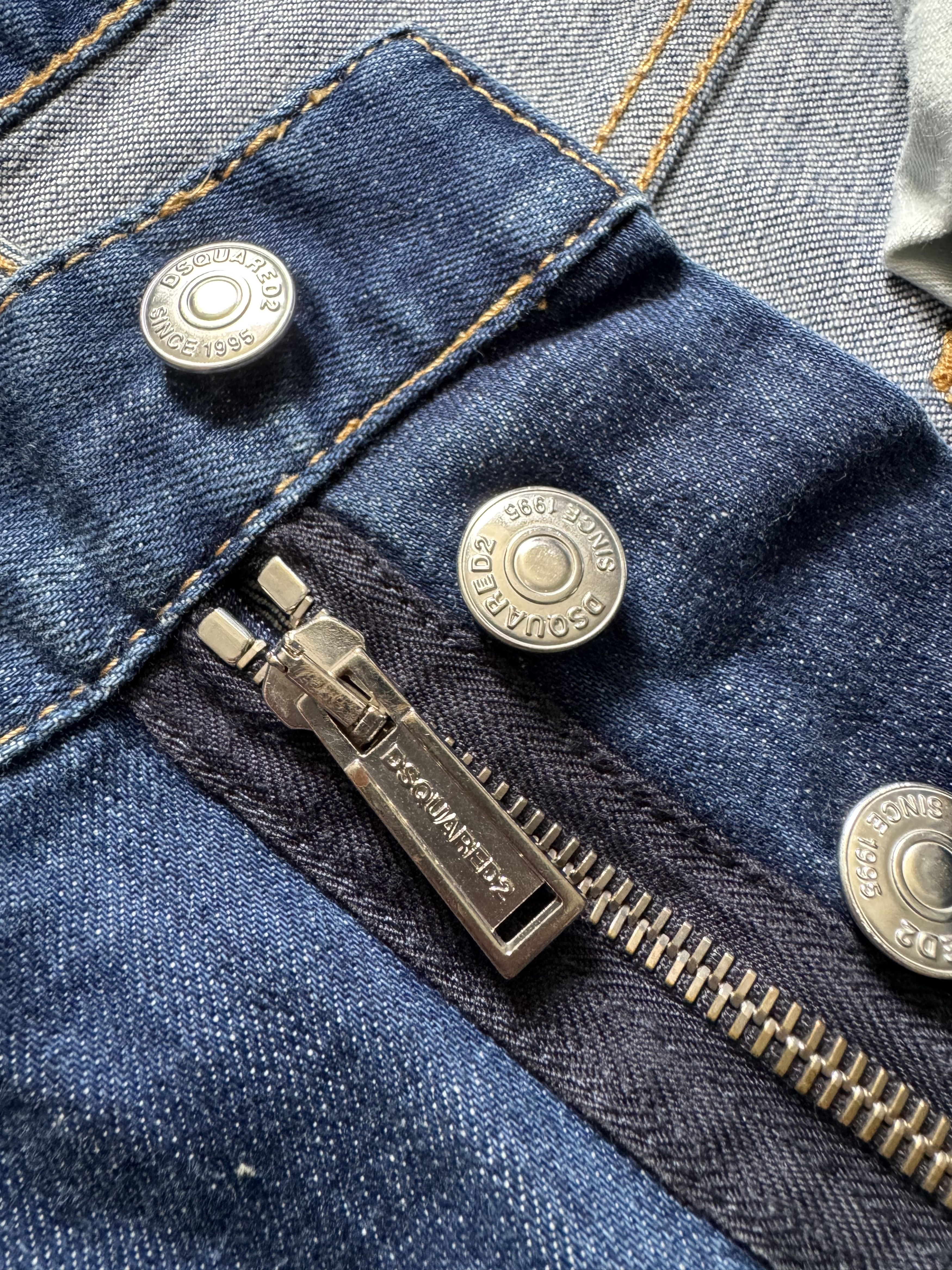 Dsquared2 Dsquared2 Distressed Painted Jeans Denim Pants Size US 36 / EU 52 - 9 Thumbnail
