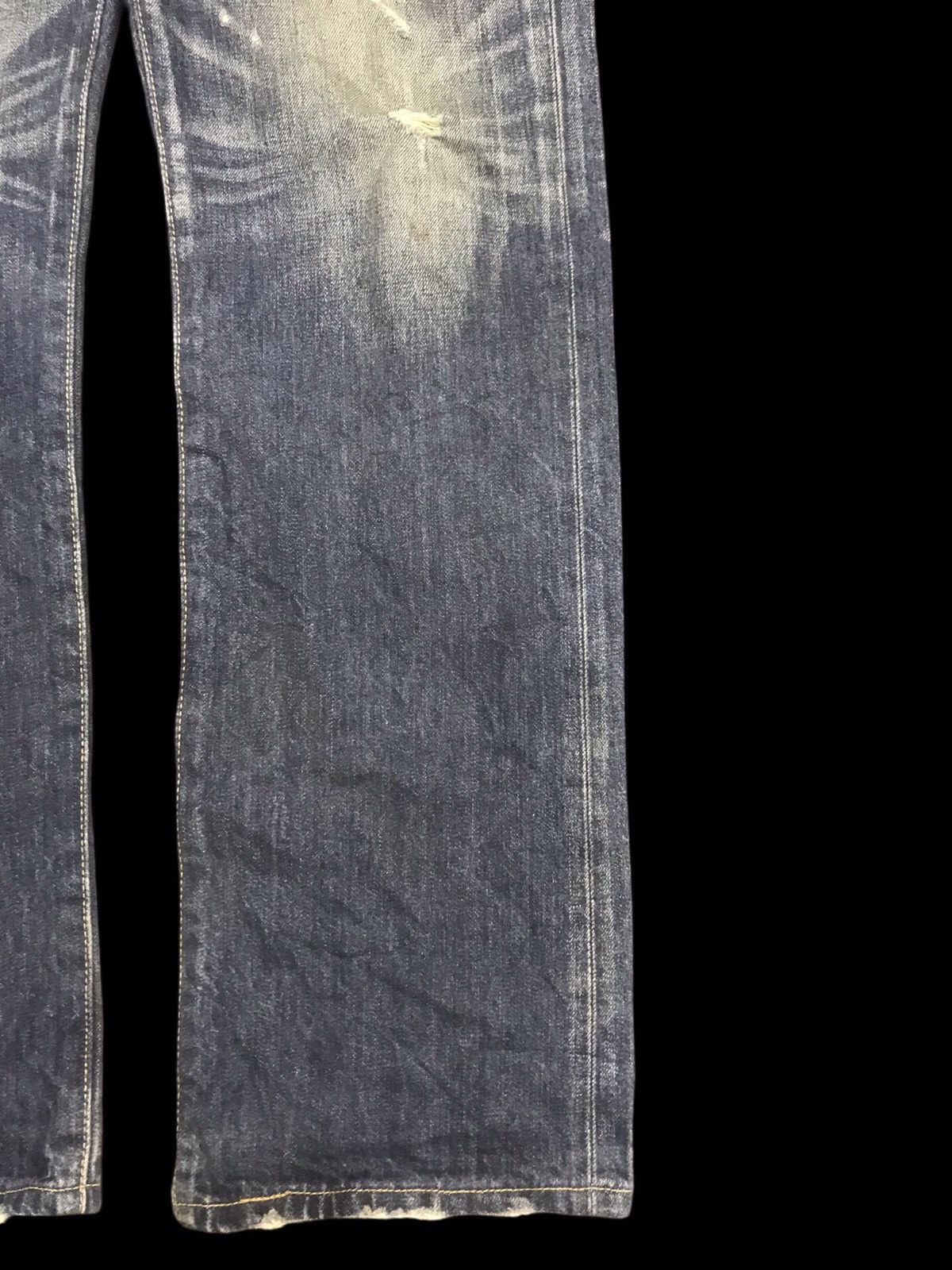 Levi's 💥DISTRESSED DENIM💥Levis 501 Original Distressed Denim F422 Size US 32 / EU 48 - 8 Thumbnail