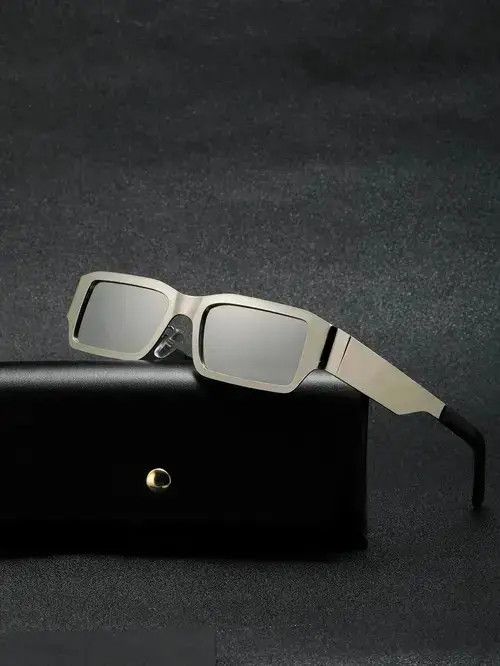 Other Retro Punk Kurt Cobain Style Sunglasses Square Frame Size ONE SIZE - 1 Thumbnail