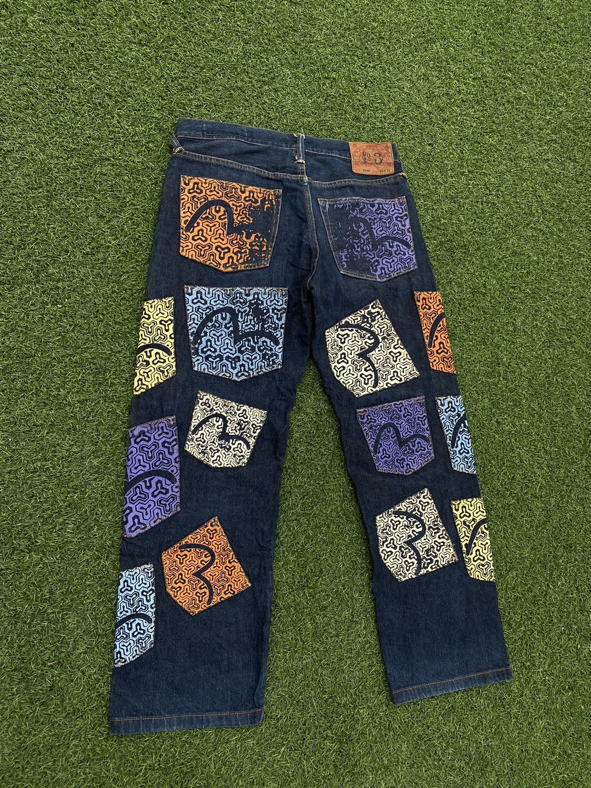 Evisu EVISU JEANS MULTI POCKET RARE OG TRAVIS SCOTT WITH SELVEDGE Size US 32 / EU 48 - 2 Thumbnail